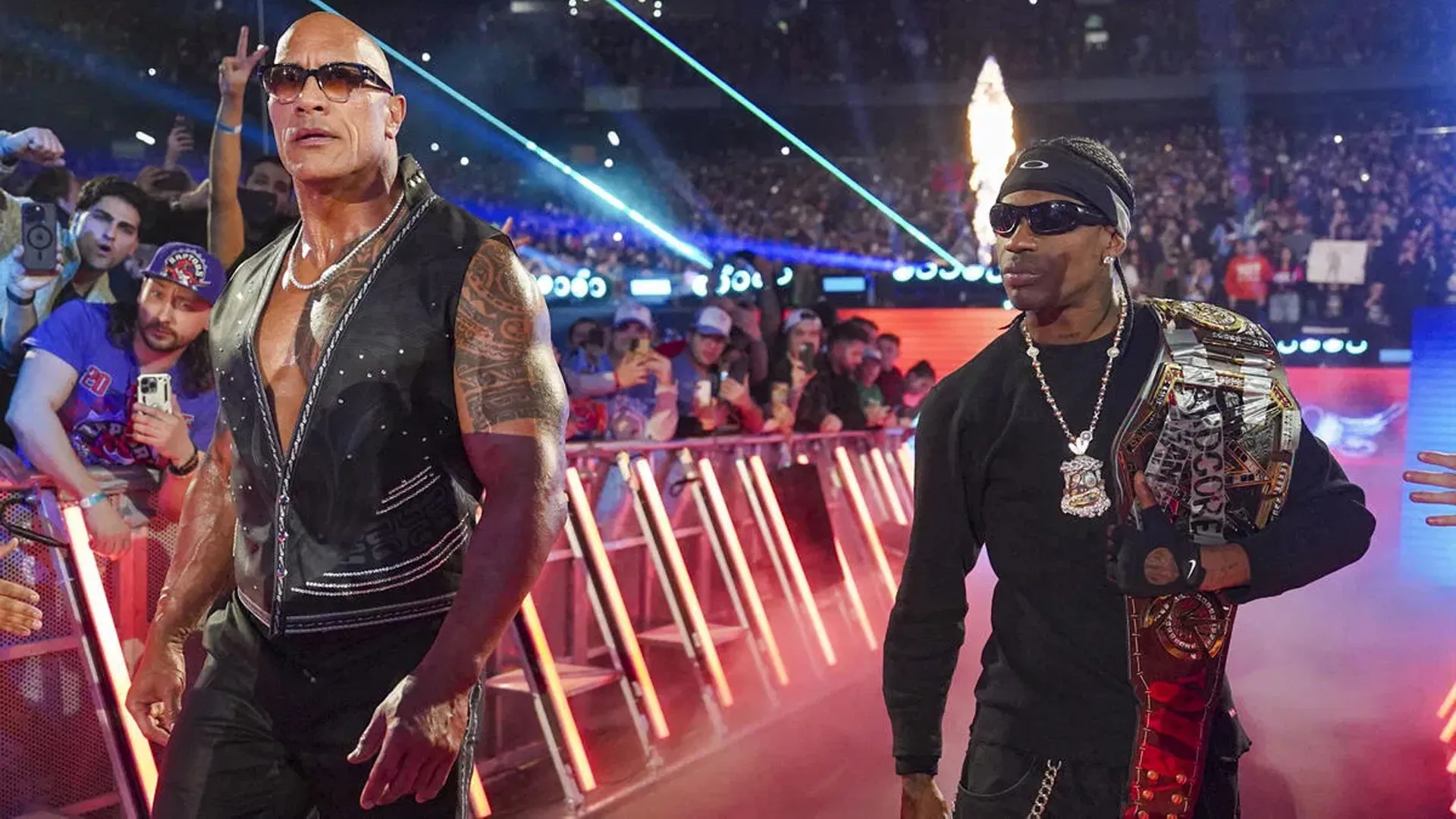 Travis Scott Set to Shake Up WrestleMania 41… Is The Rock Showing Up Too?