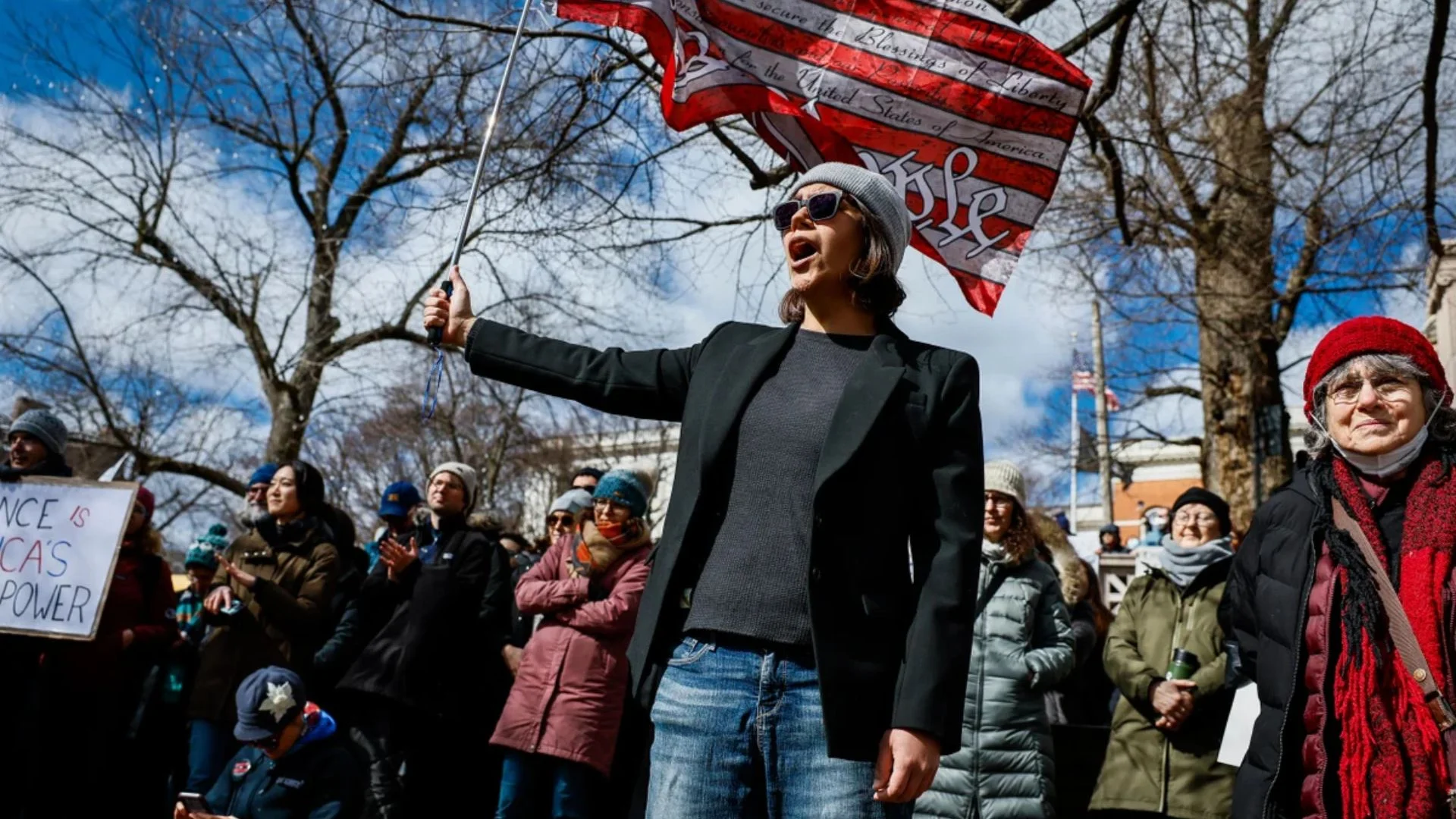 ‘Hands Off! Our Democracy’: 1,200 Protests Target Trump-Musk Agenda Across US