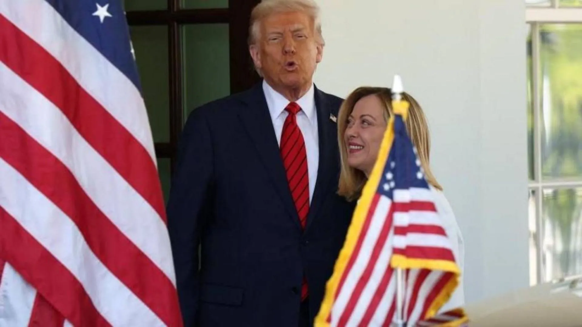 Trump Meets Italian PM Meloni, Assures ‘100%’ EU Tariff Deal | Watch