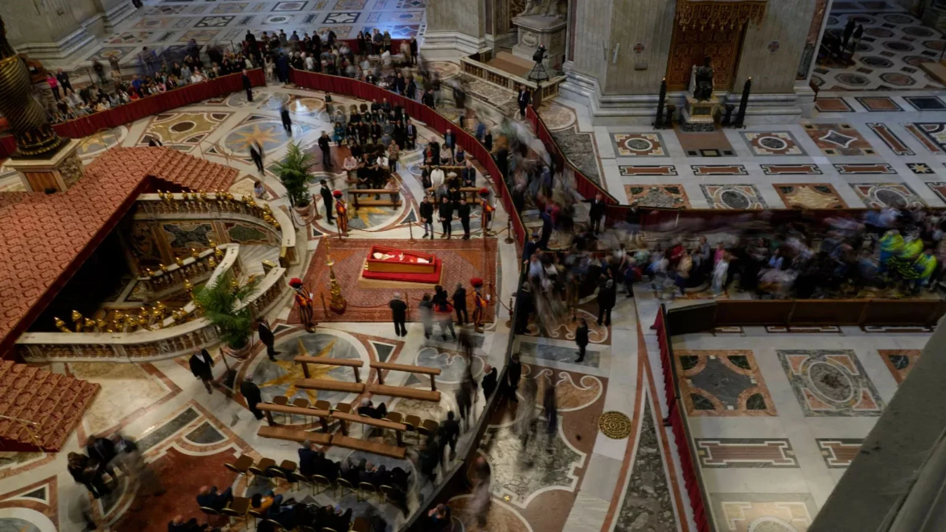 Over 100,000 Mourners Pay Respects As World Bids Farewell To Revolutionary Pope