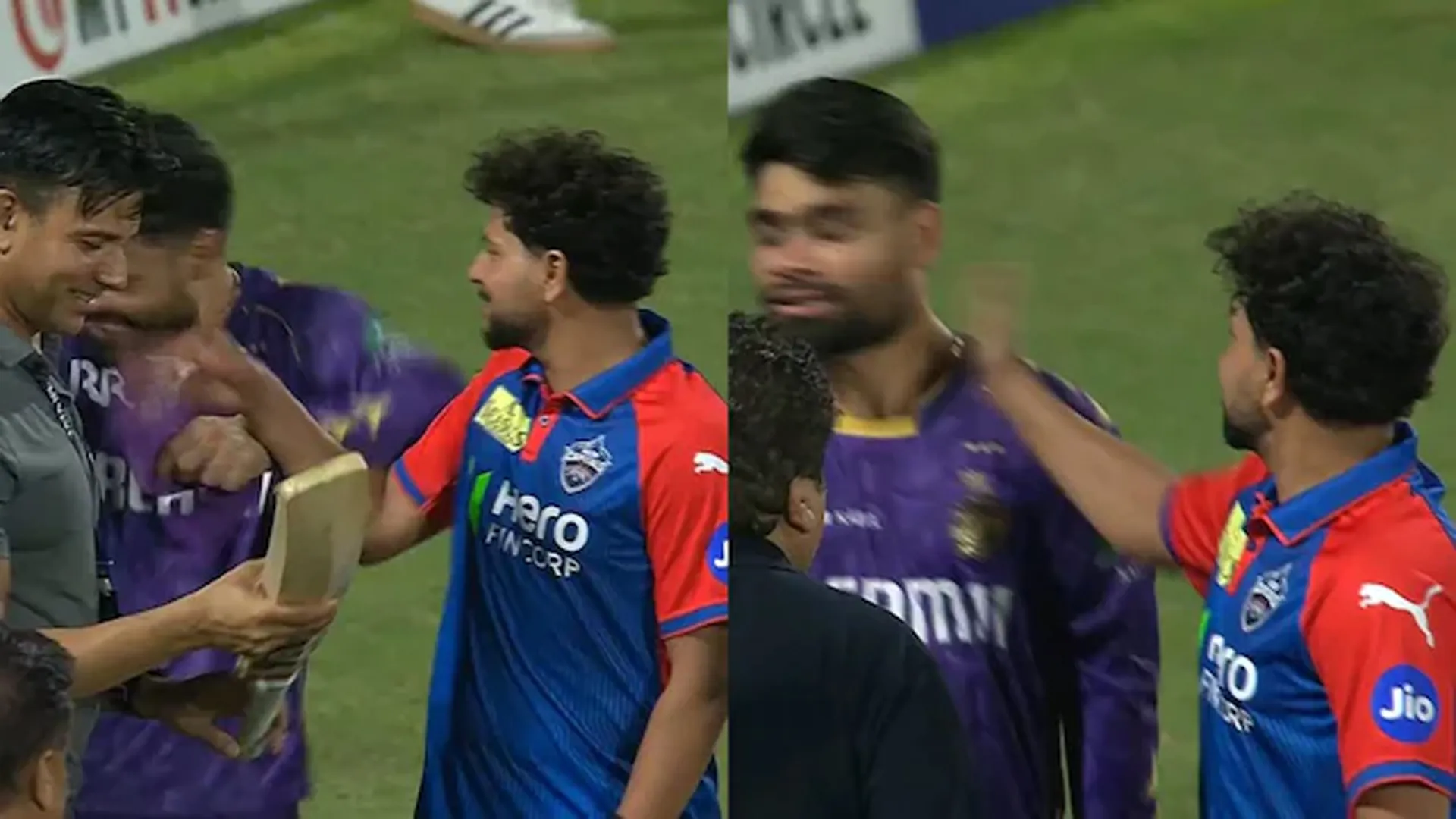 Why Did Kuldeep Yadav Slap Rinku Singh After KKR Beat DC in IPL? | Watch