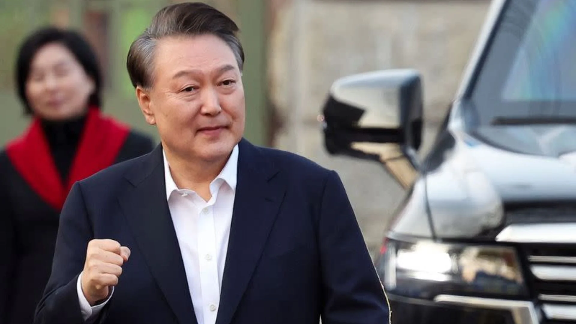Ousted South Korean Leader Yoon Leaves Presidential Home To Cheers, Chaos & A Nation Divided
