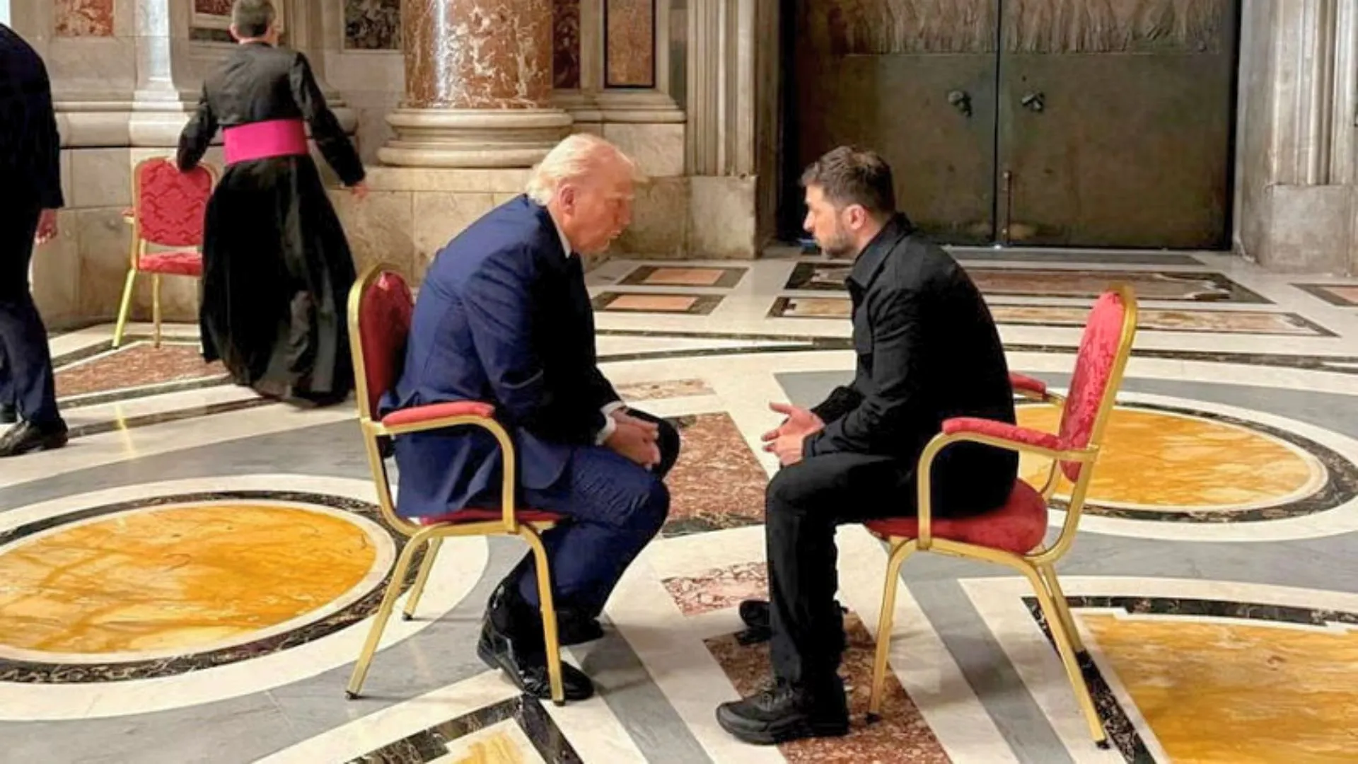 Zelenskyy Says Vatican Meeting With Trump Could Prove ‘Historic’