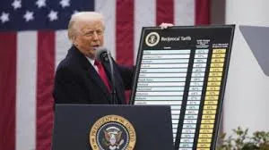Trump’s Tariff Chart Revealed: China Tops List, India Faces 26% Duty