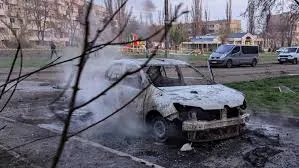 Macron Demands ‘Strong Action’ as Russian Strike Kills 9 Kids in Ukraine