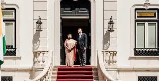 President Murmu Lands in Vienna, Heads to Slovakia for Historic State Visit