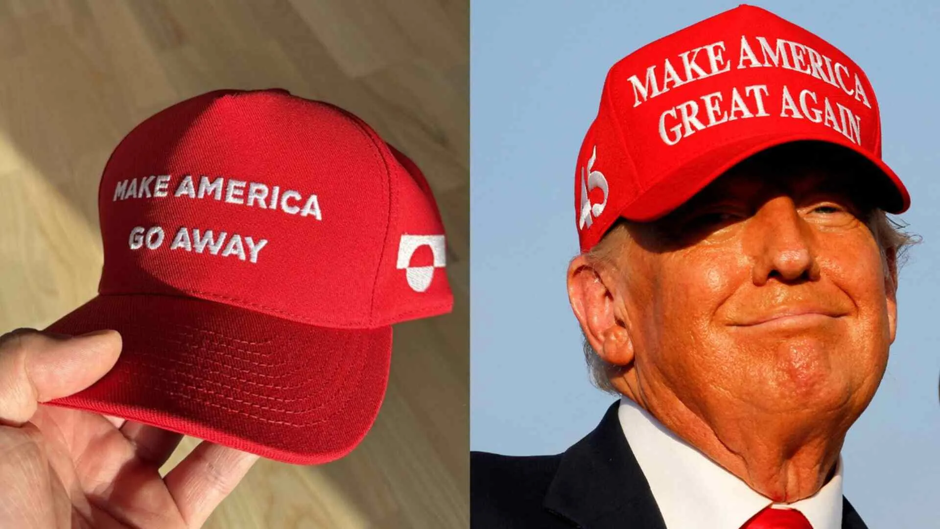 ‘Make America Go Away’ Hat Goes Viral with Bold Political Twist on MAGA