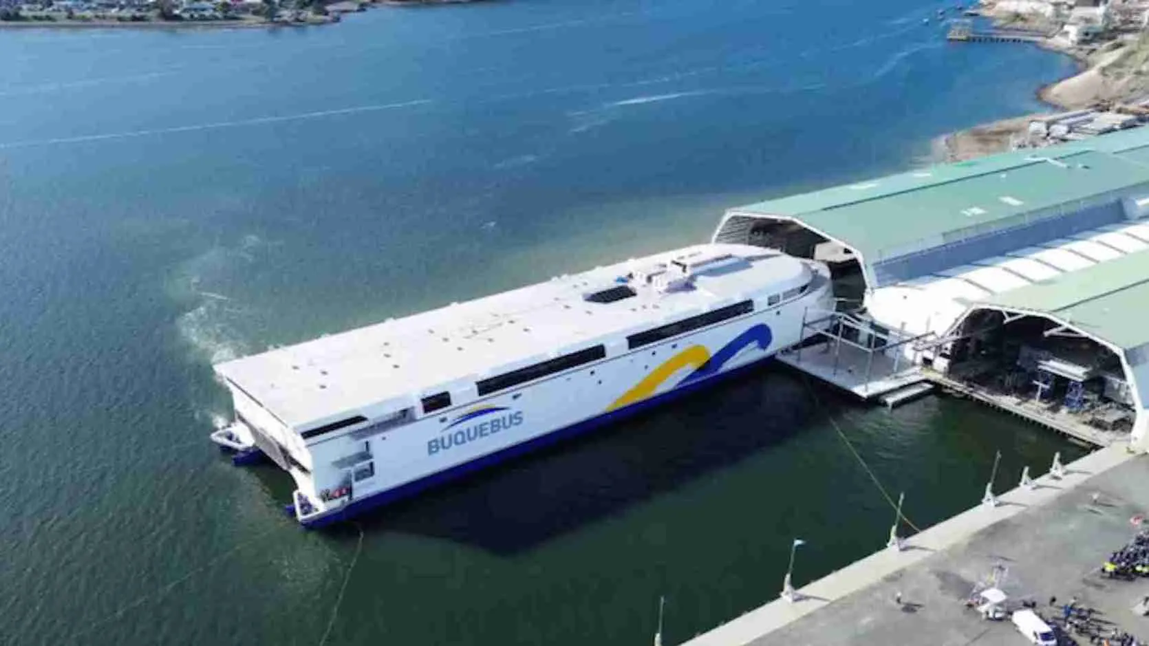 130-Metre Hull 096: Australia Launches World’s Largest Electric Ship