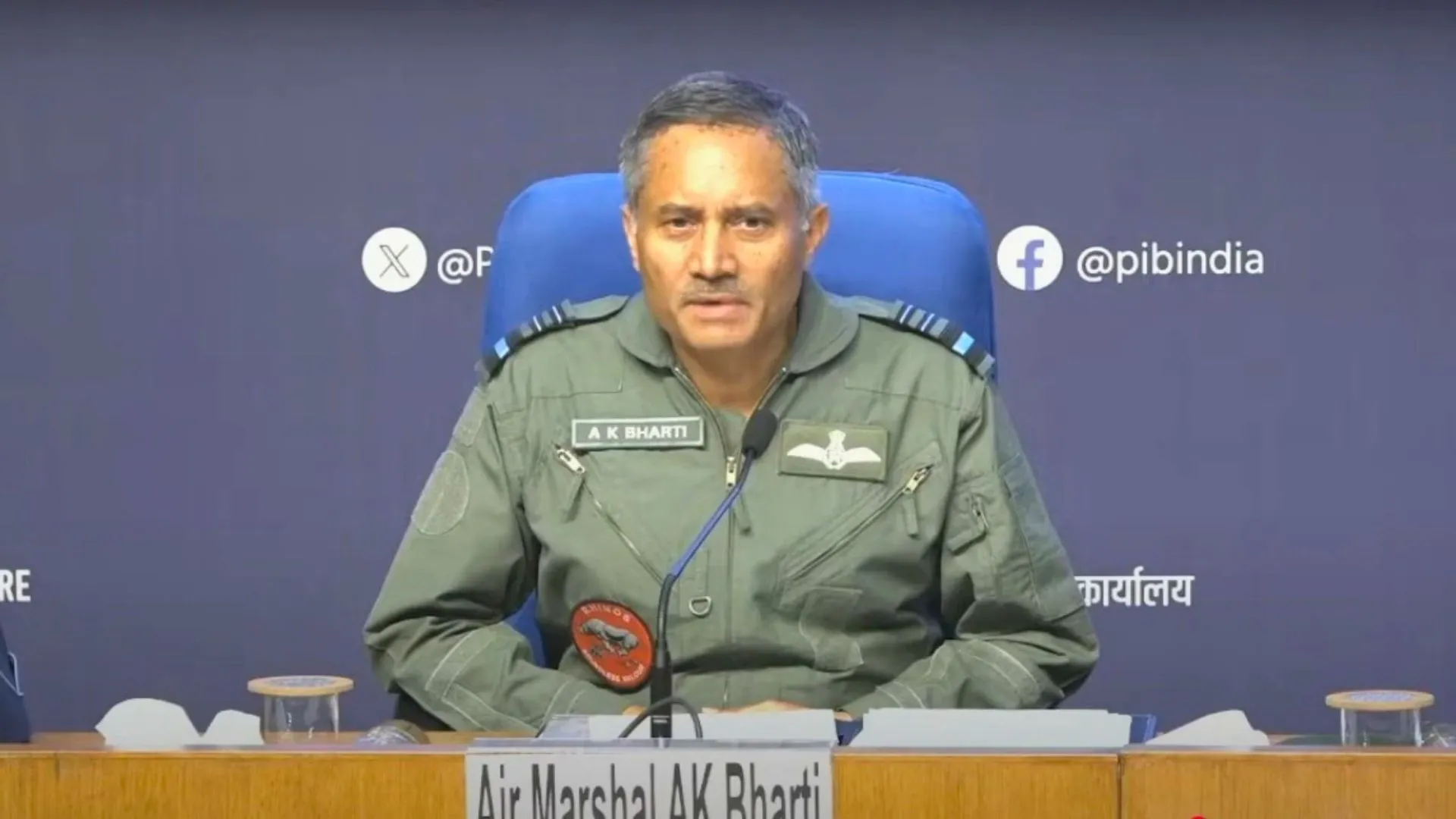 Air Marshal AK Bharti Responds to Kirana Hills Query: ‘We Have Not Hit It’ | WATCH