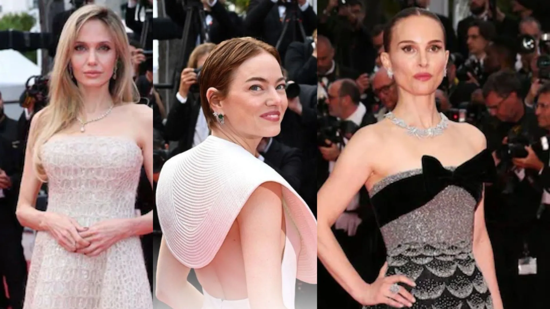 Angelina Jolie Glows in Cuccinelli, Natalie Portman Revives Dior Classic At Cannes