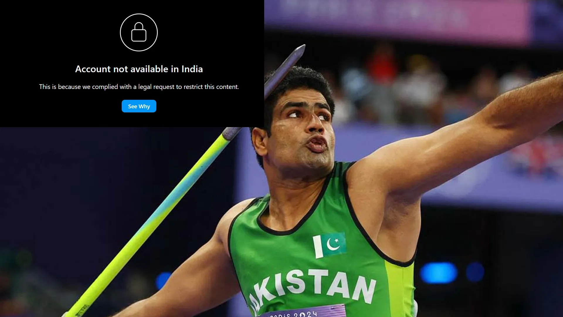 Another One Vanishes: India Blocks Arshad Nadeem’s Instagram