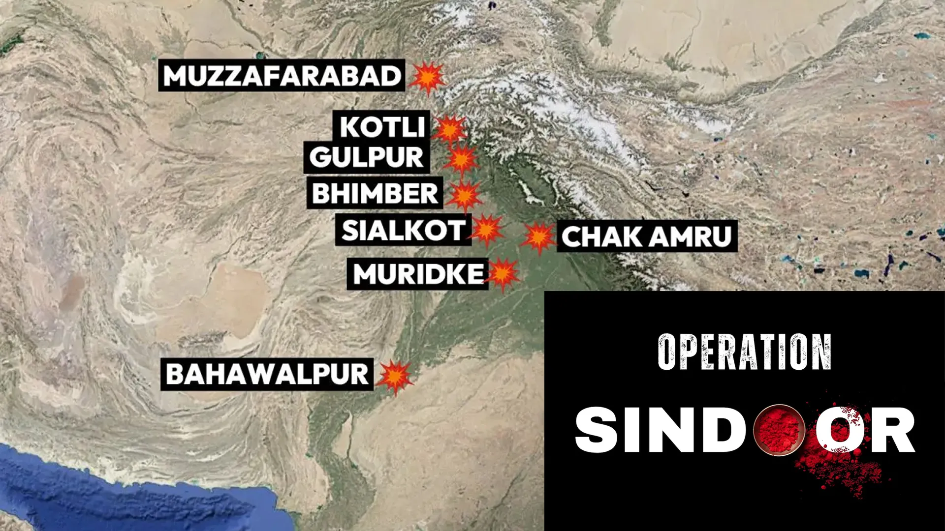 Bahawalpur to Kotli: Why India Chose These Sites in Operation Sindoor