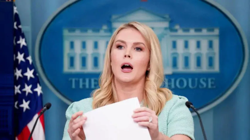 Barron Trump’s Friend Applauds Youngest Press Secretary Karoline Leavitt