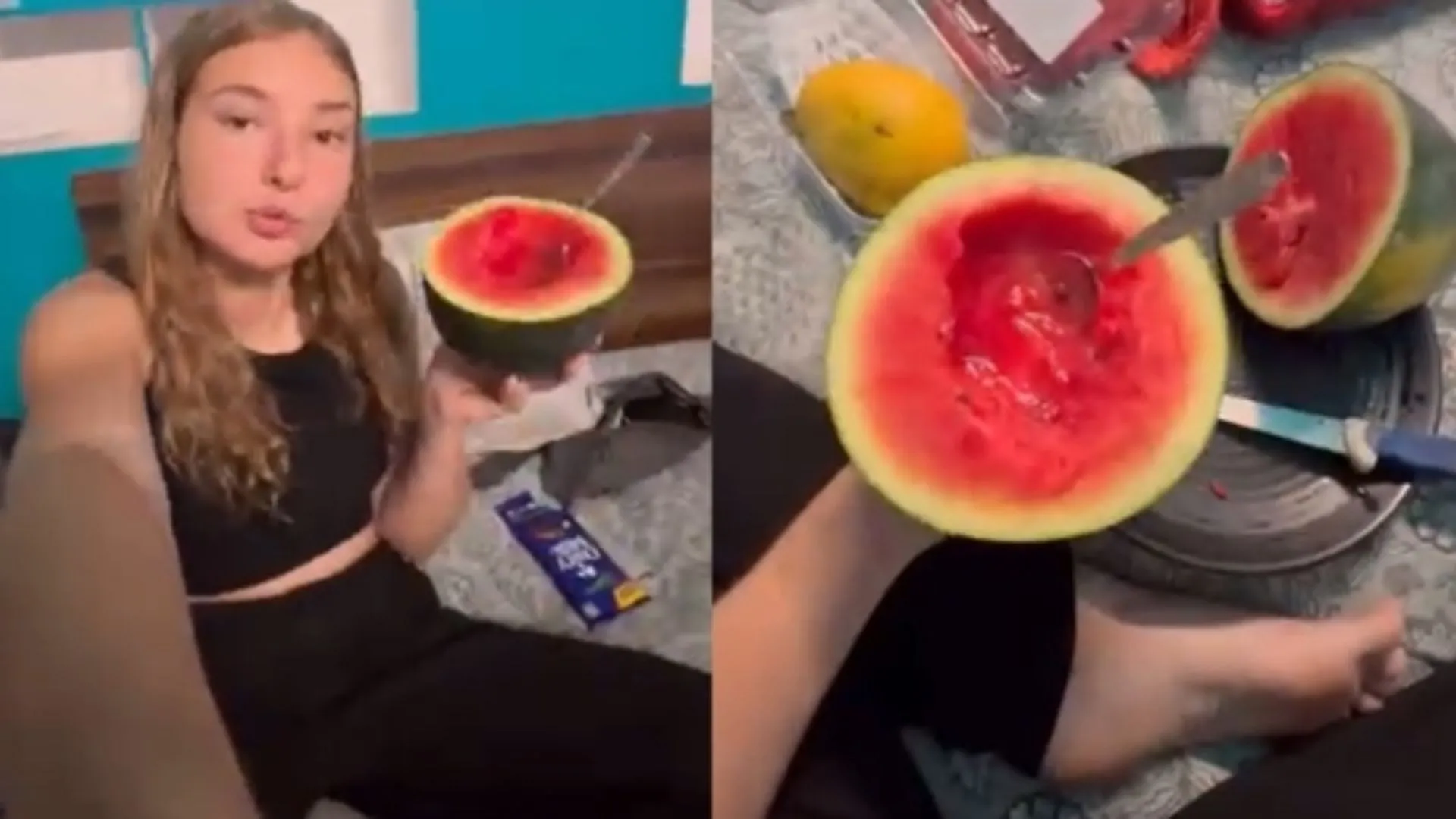 Polish Woman Amazed as Blinkit Delivers Watermelon in 5 Minutes | WATCH