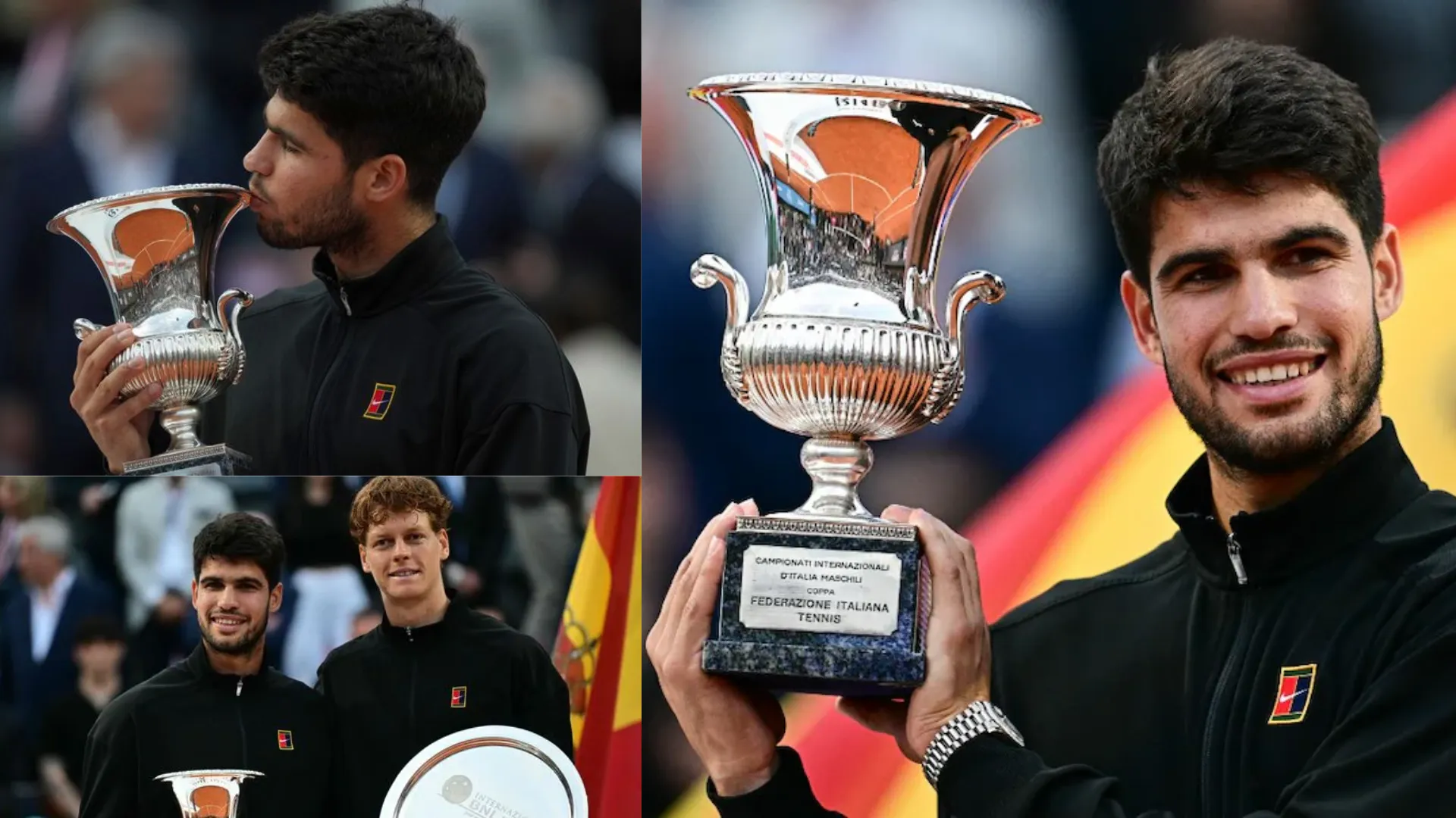 Carlos Alcaraz Claims Italian Open Title, Sends Message to Roland Garros Rivals