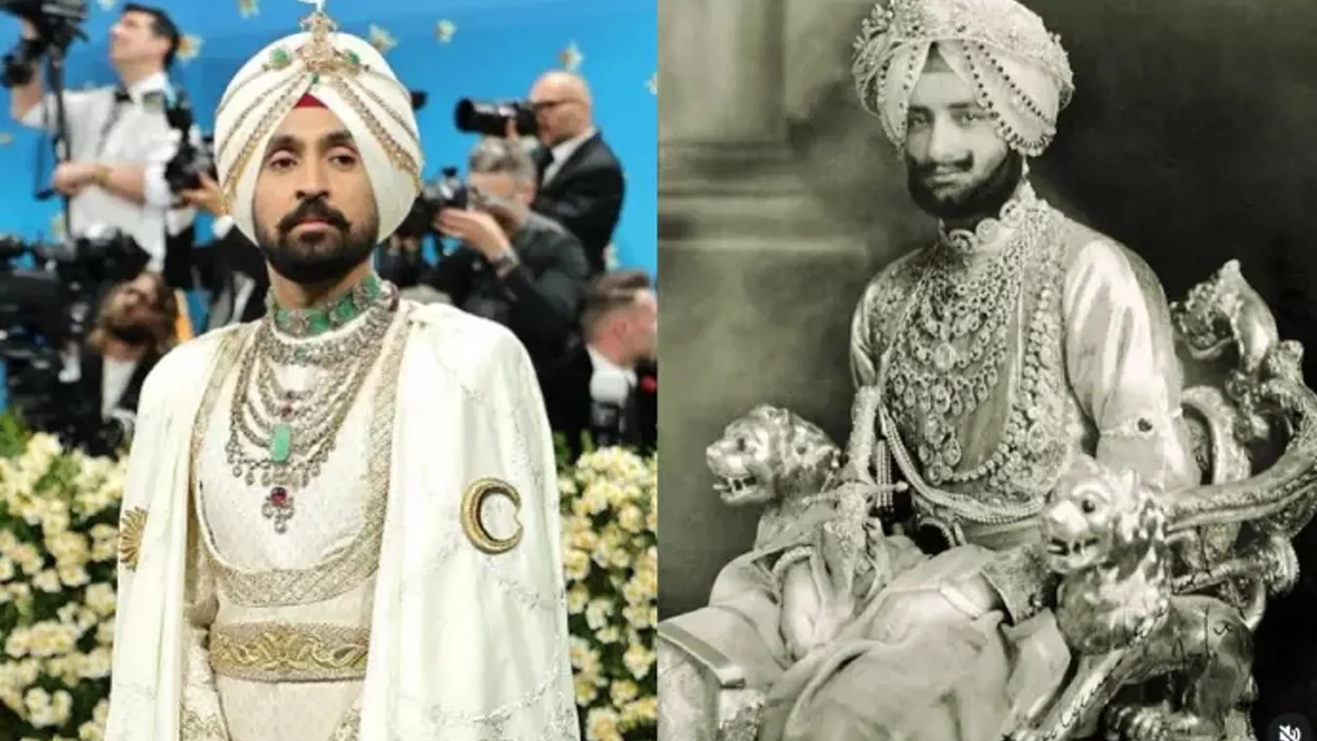 The Untold Story Behind Diljit’s Regal Met Gala Look — A King, Cricket, & Cartier