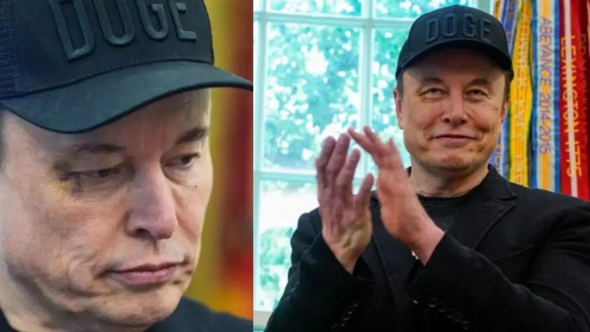 Musk Shows Up Bruised To Oval Farewell—Blames Son, Dodges Drug Allegations