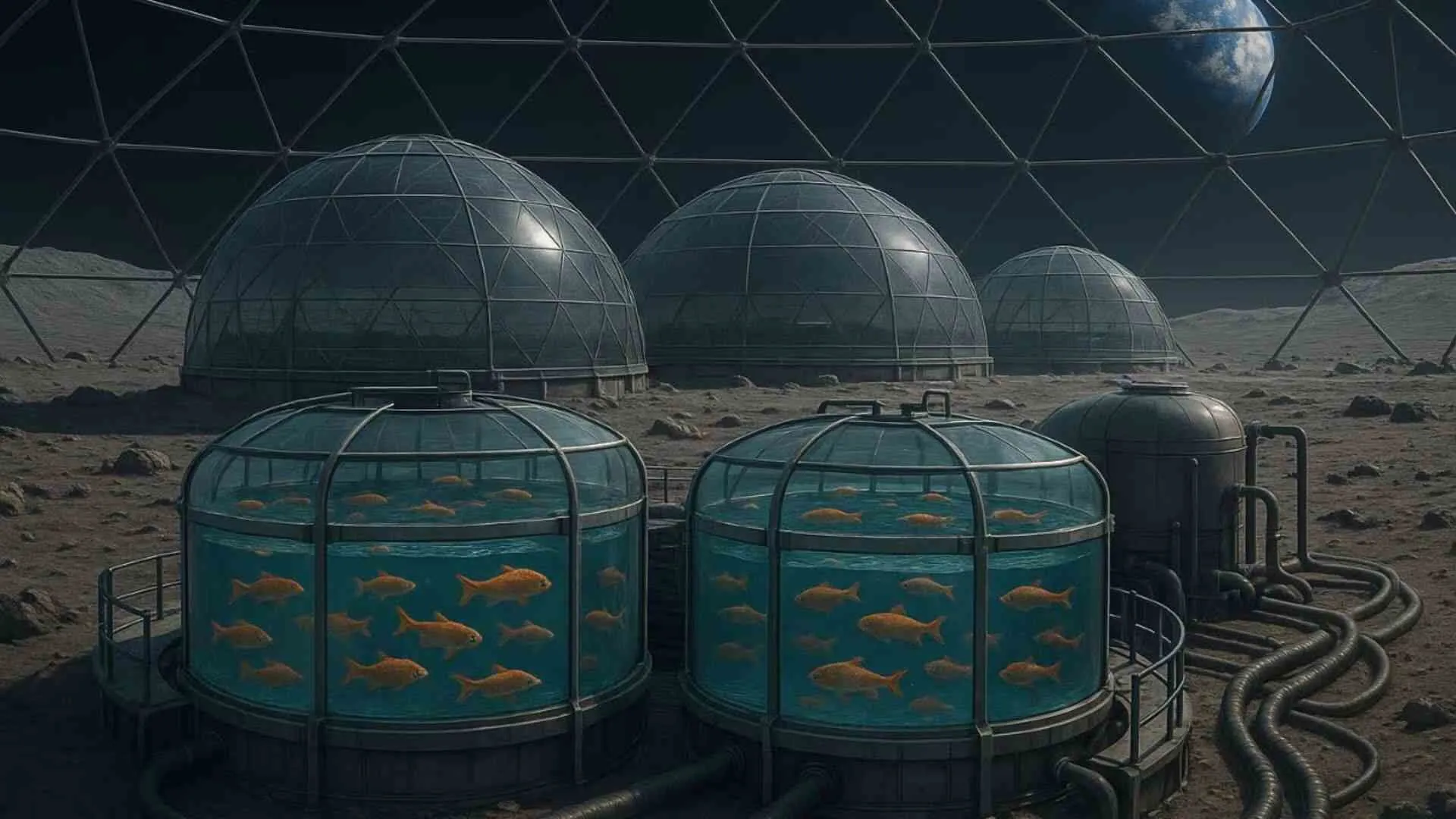 Astronauts May Soon Reel in Fresh Fish on the Moon