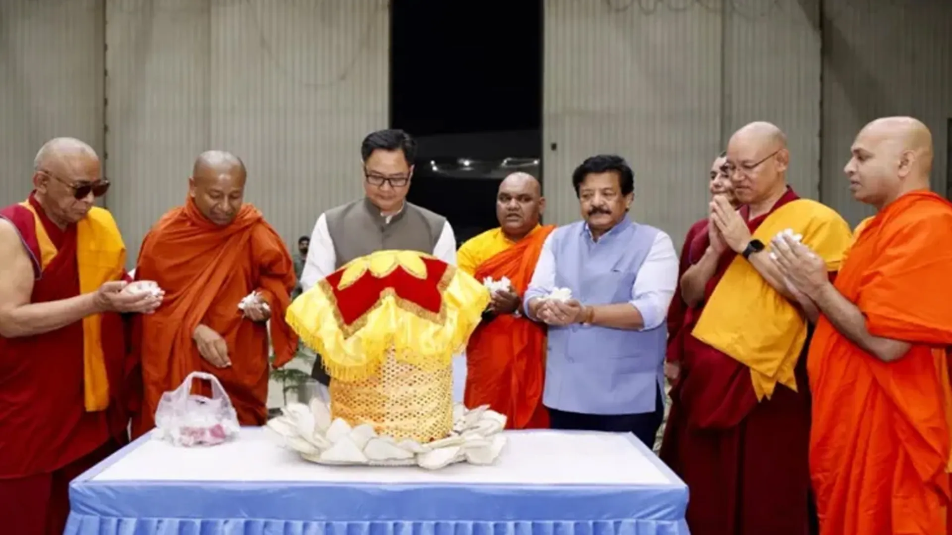 From Delhi to Vietnam: Sacred Relics of Lord Buddha Begin International Pilgrimage | Watch