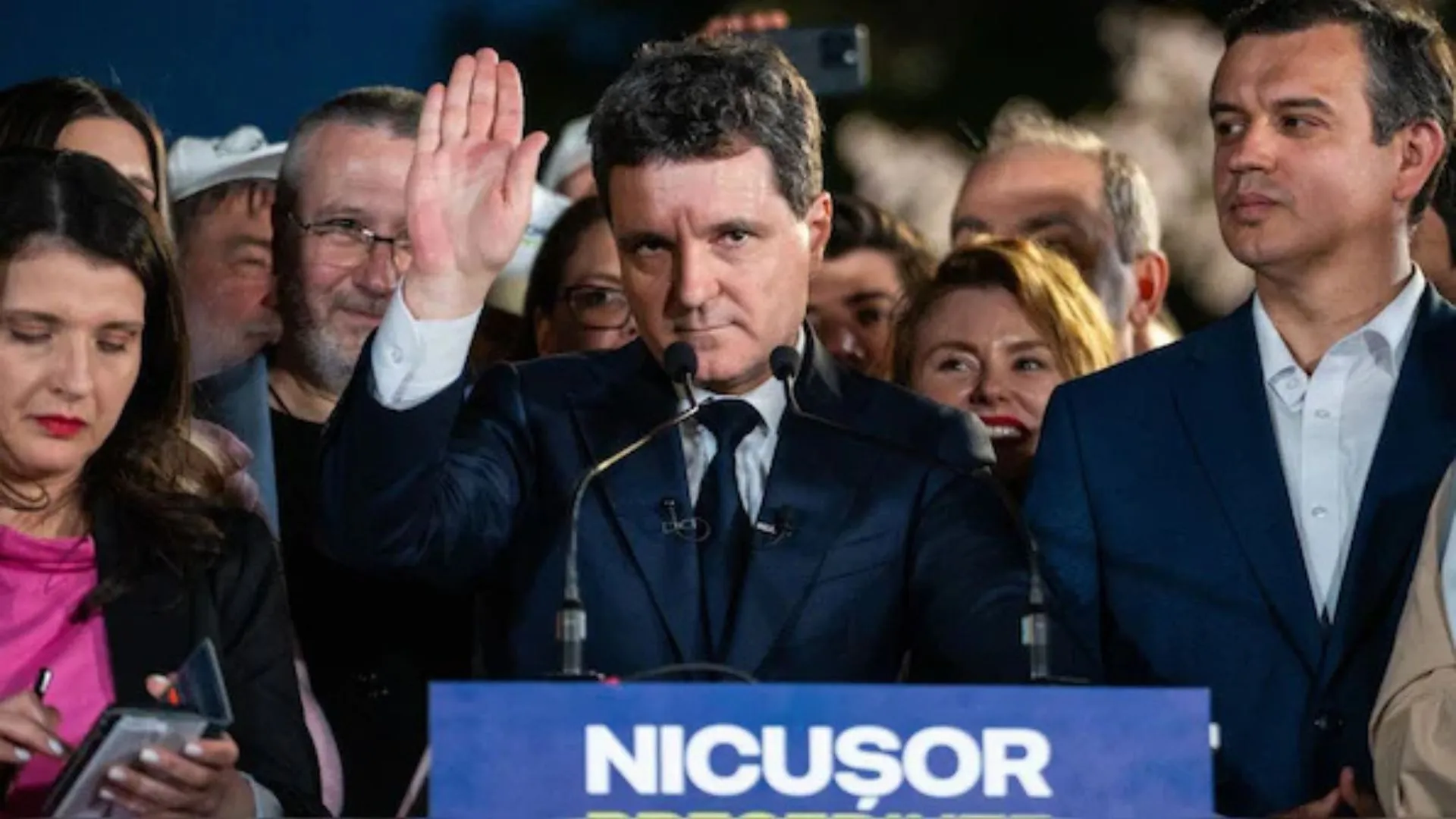 George Simion Leads First Round of Romania’s Presidential Rerun, Exit Polls Indicate