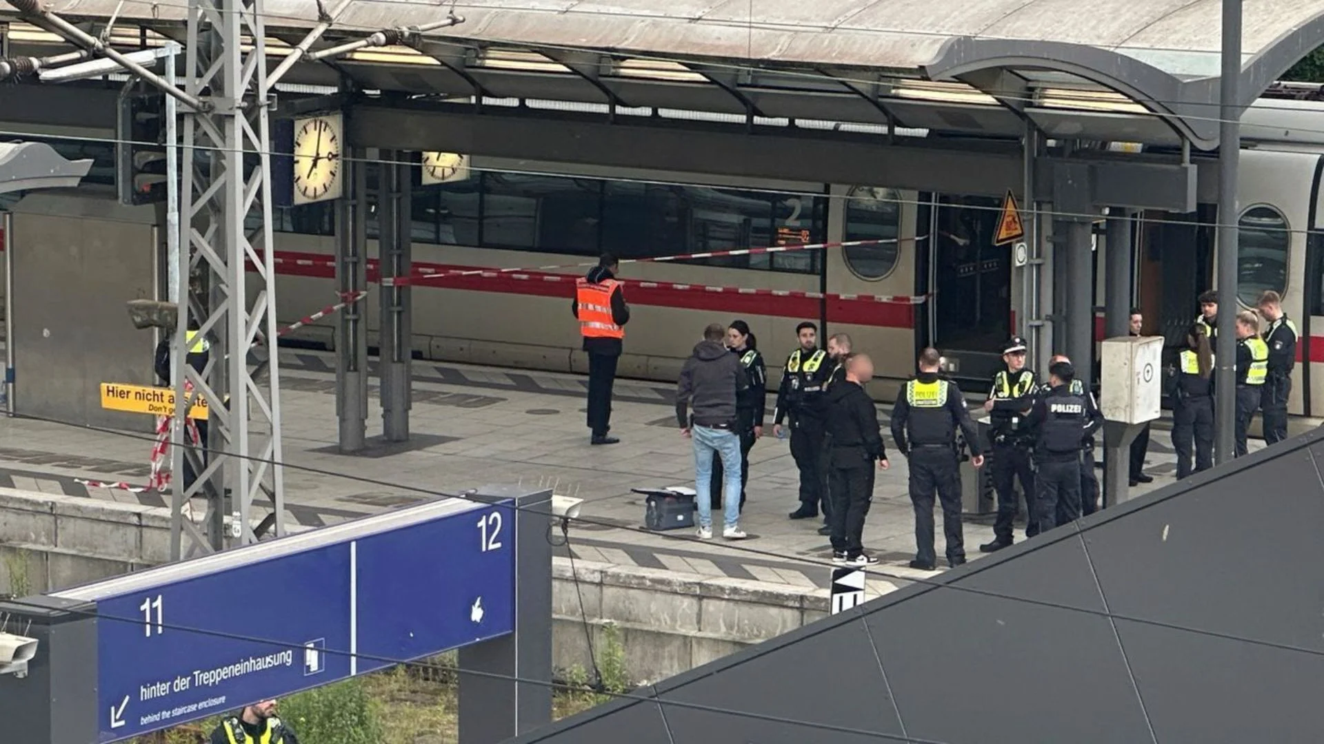 Chaos At Hamburg Station: Knife-Wielding Woman Sparks Panic, Injures 18 In Rush Hour Attack