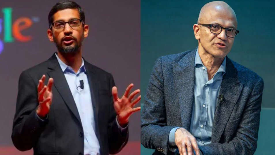 Google CEO Pichai Takes Light Jab at Nadella Over AI Competition