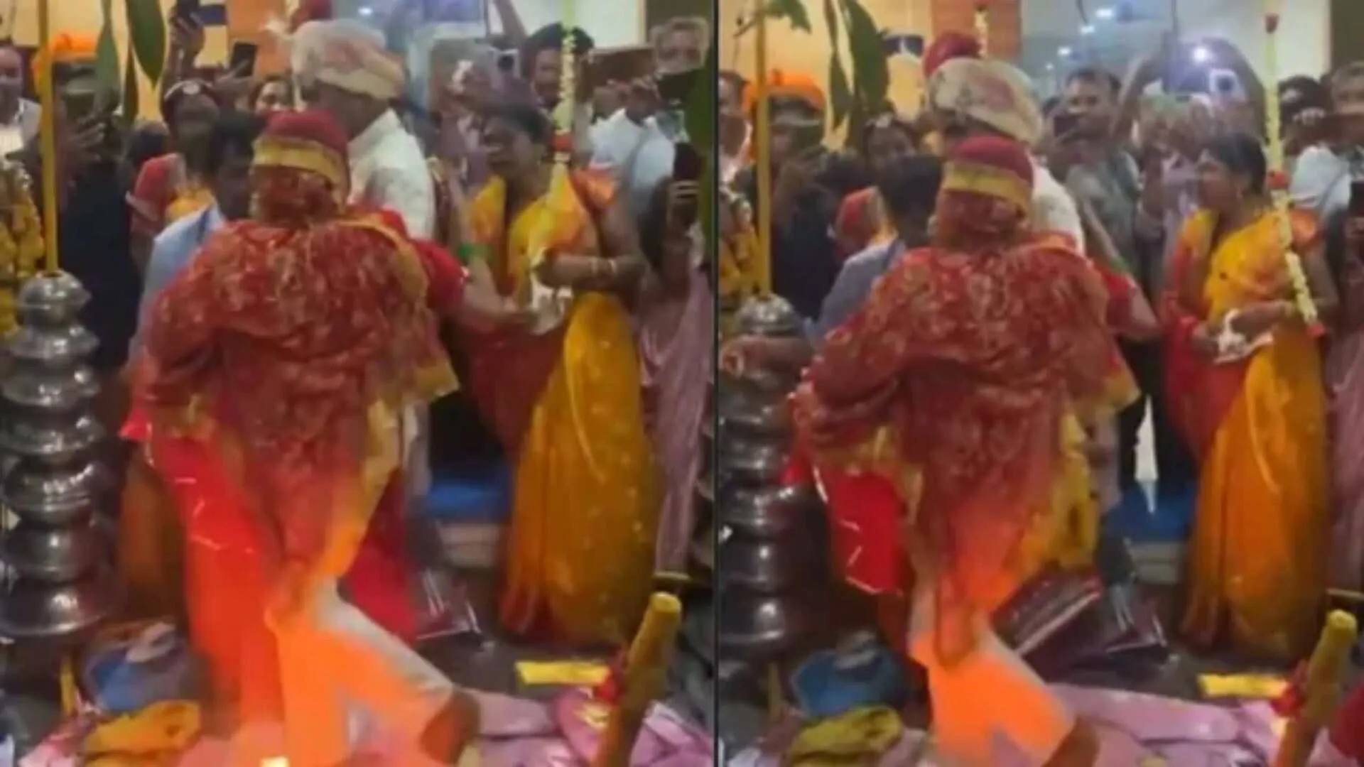 Groom Marries Ailing Bride in the Hospital. Carried Her in Arms for ‘Saat Fere’ | VIDEO