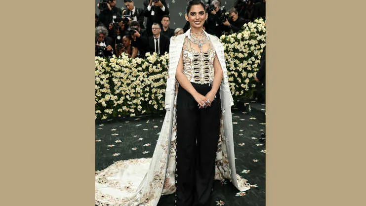 Isha Ambani Blends Heritage and High Fashion at the Met Gala 2025