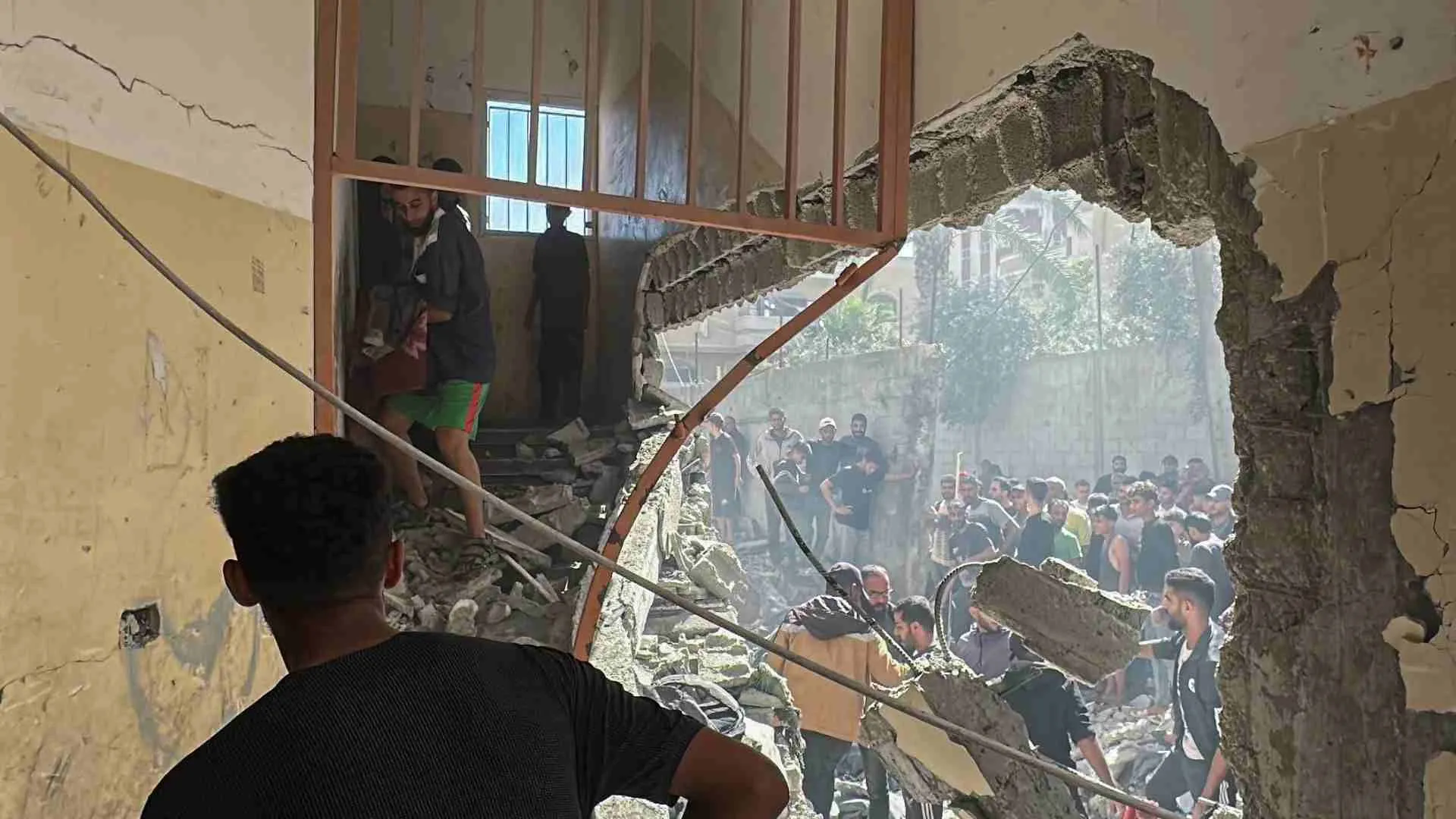 Israeli Strike on Gaza School-Turned-Shelter Kills Dozens