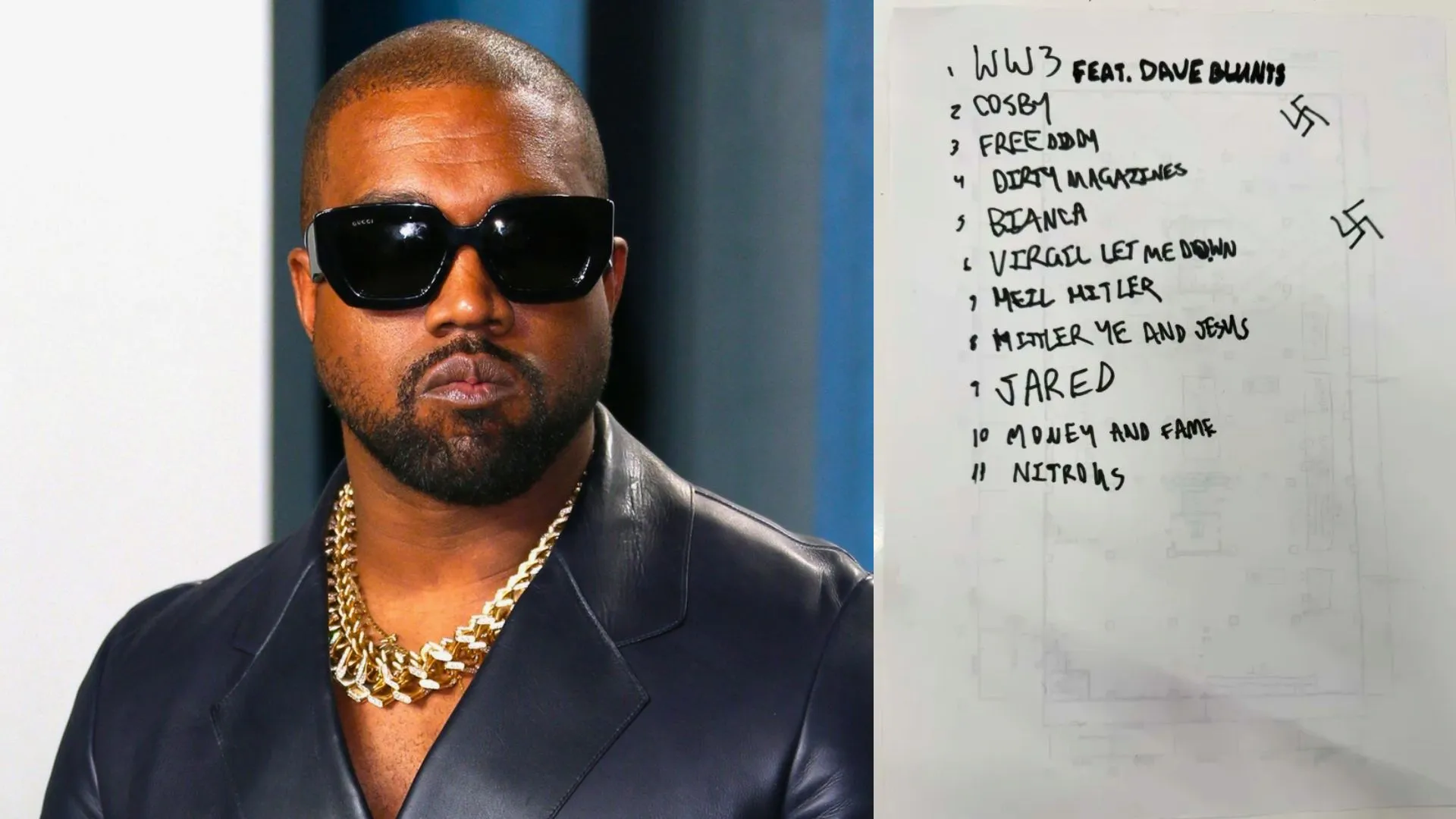 Kanye West ‘WW3’ Album Leaked on Discord, Song Titles Revealed