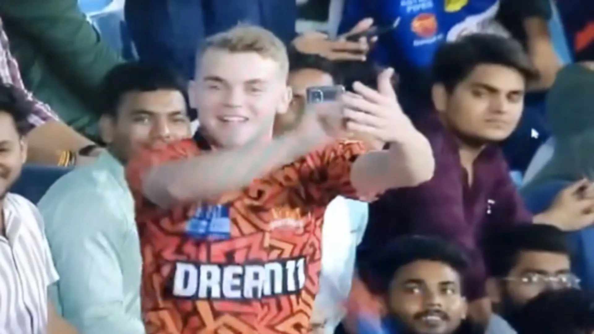 LSG Crash Out as Sam Curran Lookalike Joins SRH Fans in Mocking Rathi