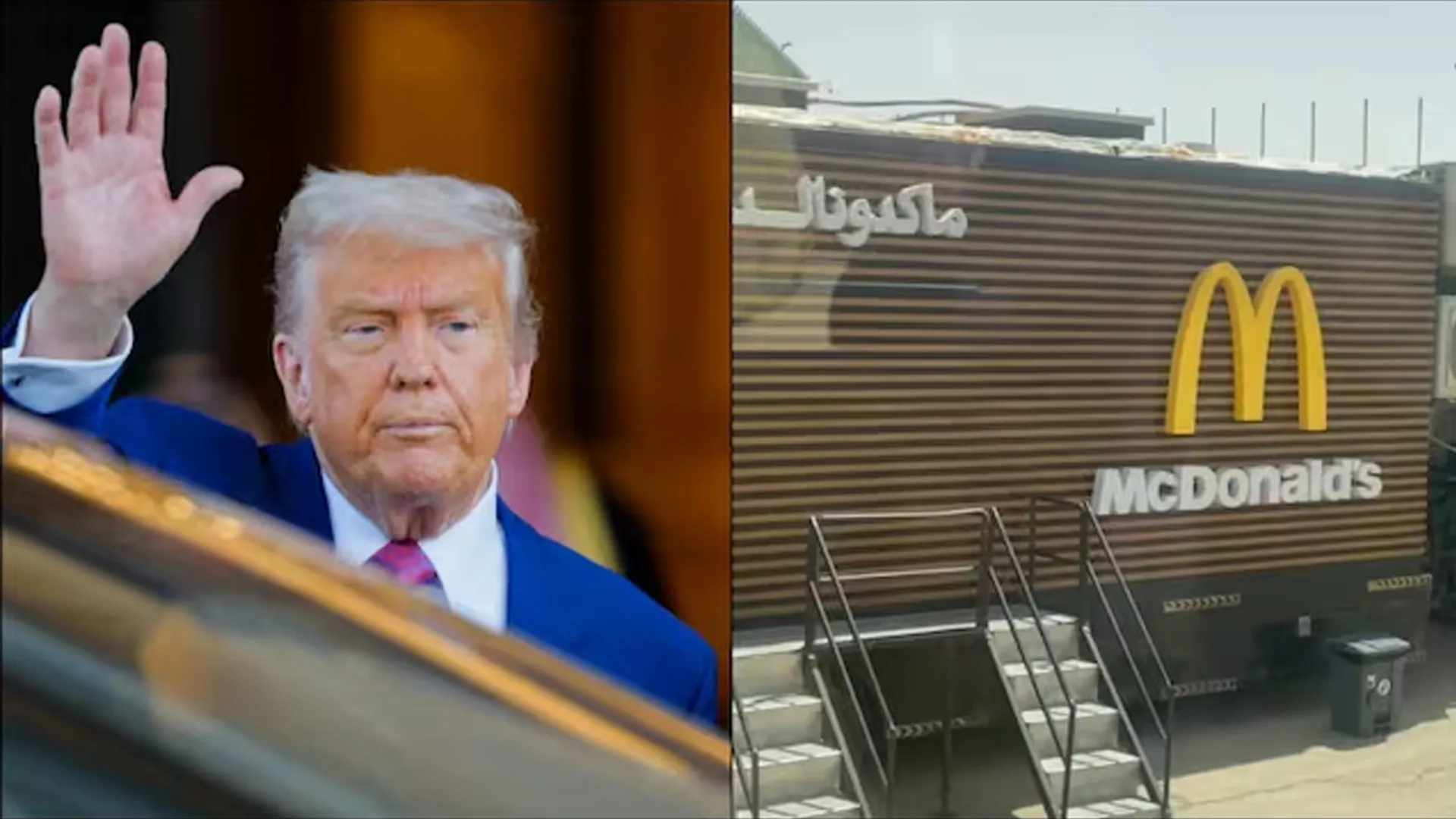 McDonald’s Surprise for Trump: Saudi Arabia Rolls Out Food Truck in Riyadh