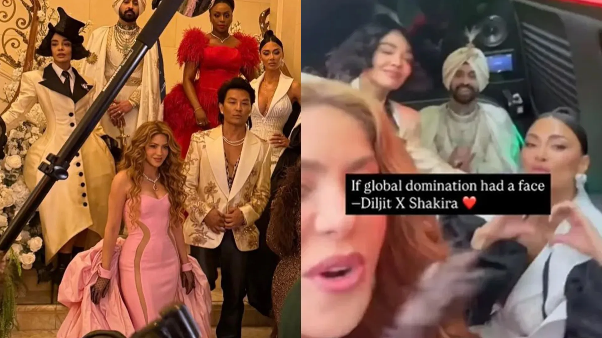 Met Gala 2025: Shakira Says “Hi to India” in Heartwarming Video With Diljit Dosanjh at Met Gala | Watch