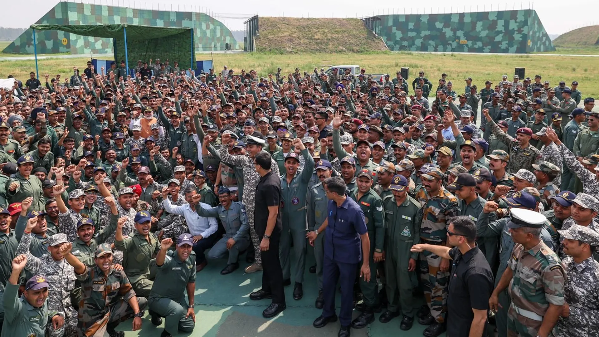 ‘Ghar Mein Ghus Kar…’: PM Modi’s Fiery Words at Adampur Air Base | Watch