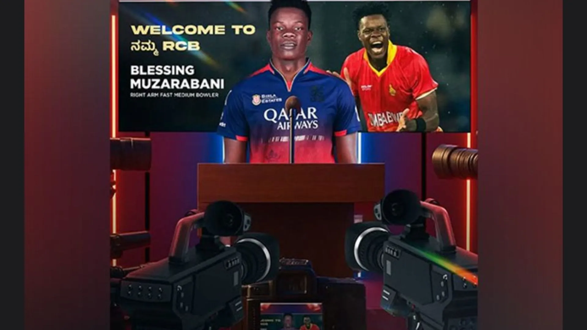 Muzarabani Replaces Ngidi at RCB; Shukla Joins KKR