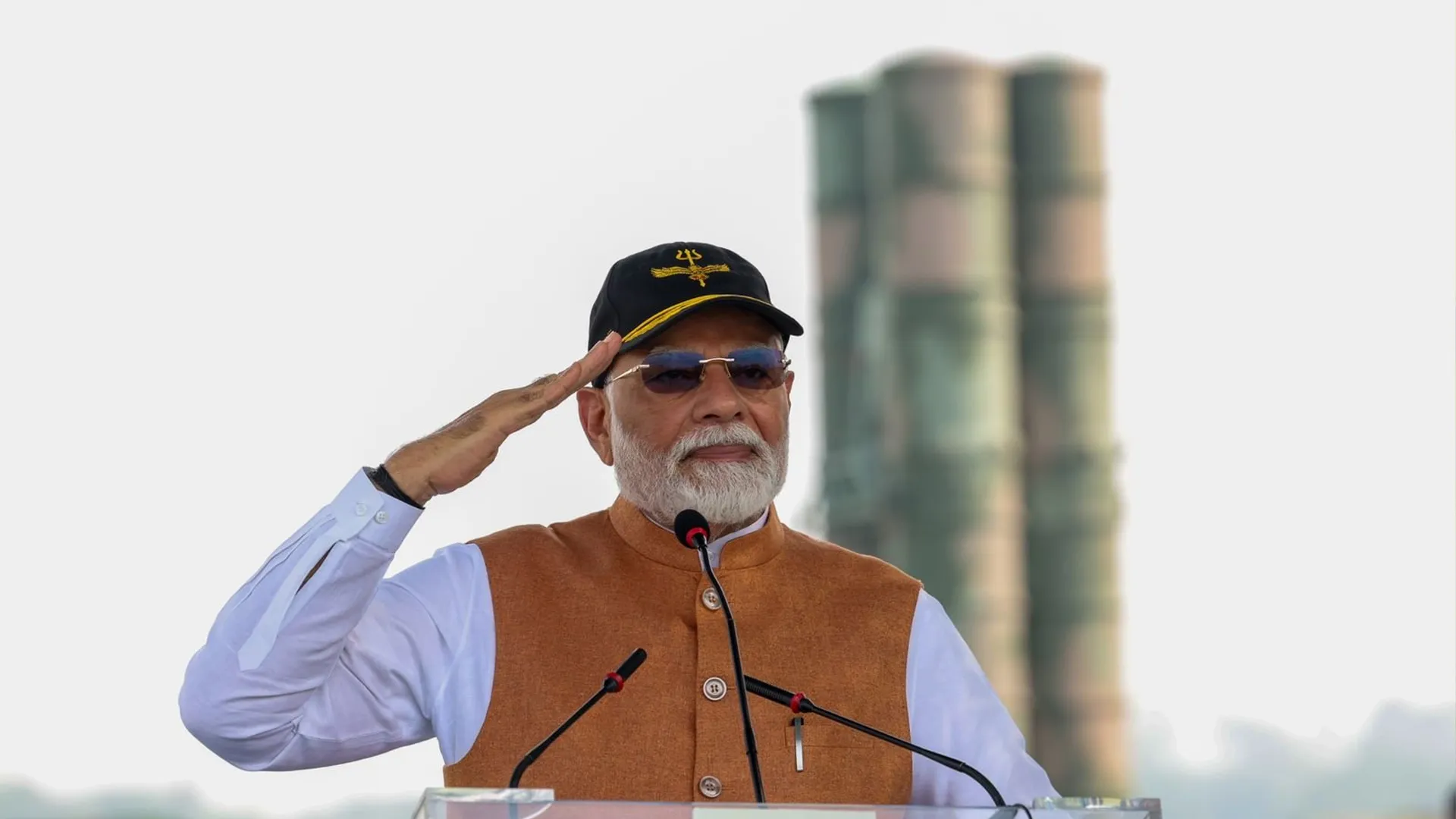 PM Modi at Adampur: A Slogan That Roared Louder Than Missiles in Front of the S-400 | Watch