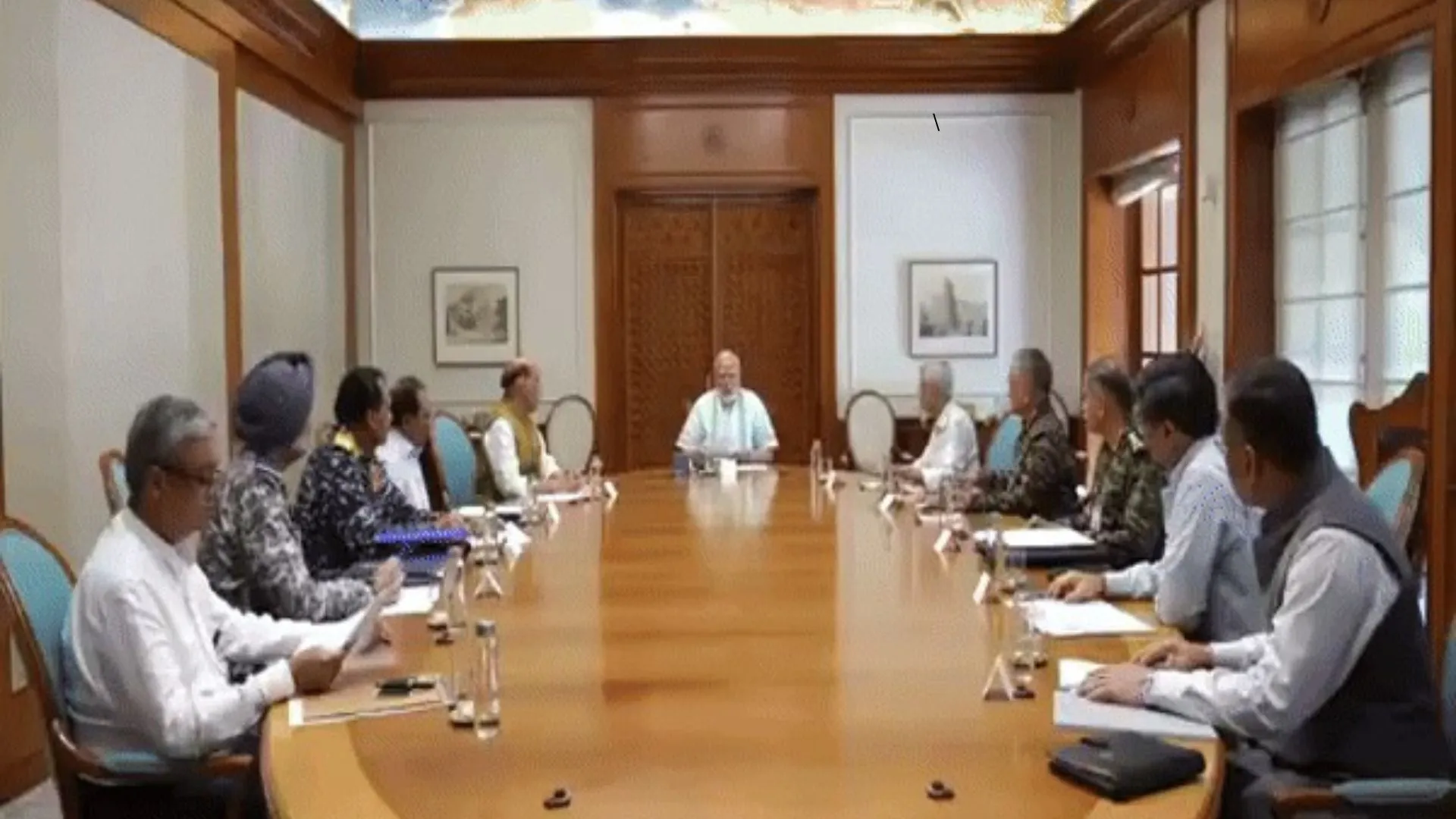 PM Modi Holds High-Level Security Meeting Amid India-Pakistan Tensions