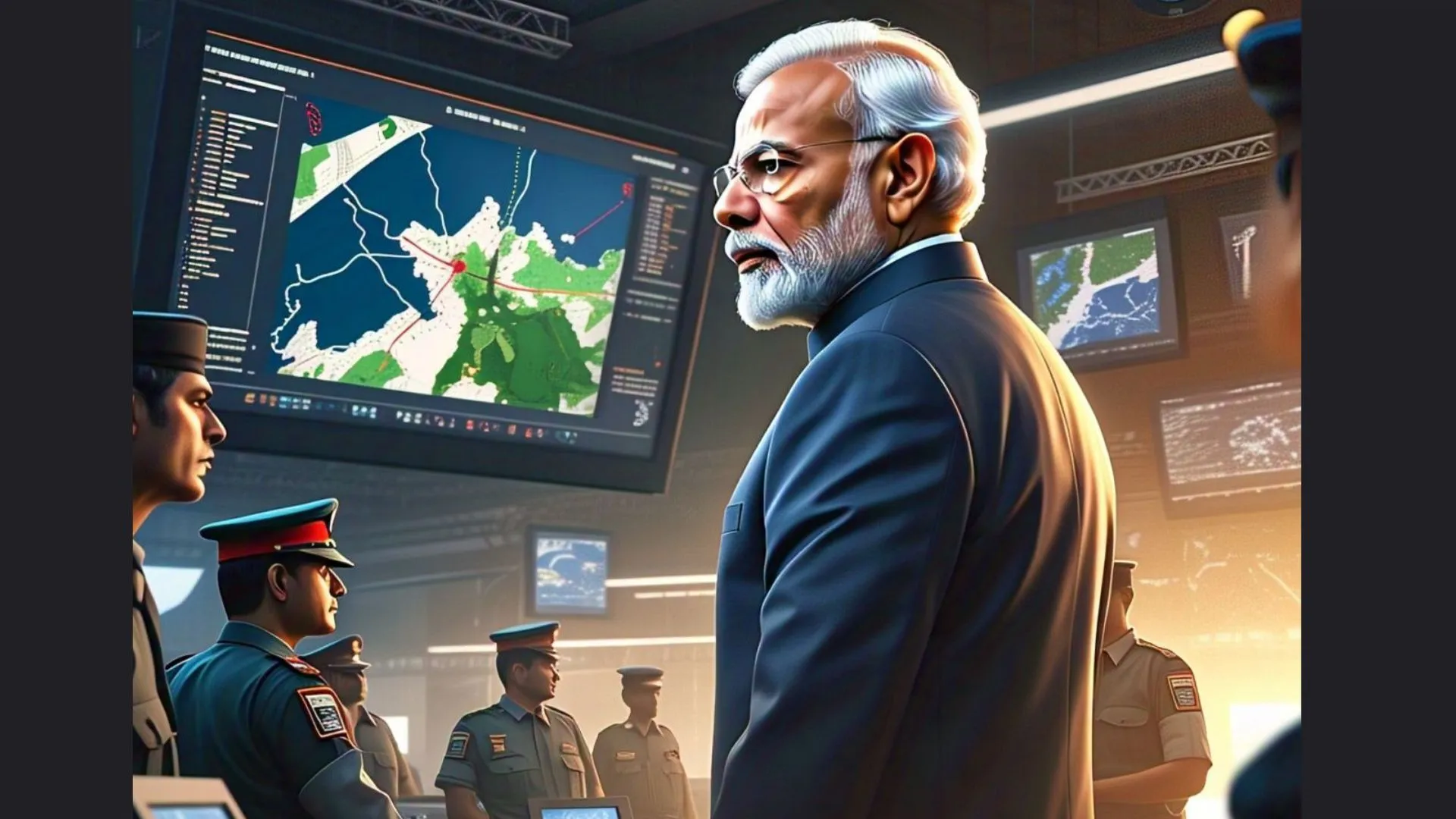 PM Modi Monitored Overnight Strikes as India Targets Terror Camps in Pakistan and PoK