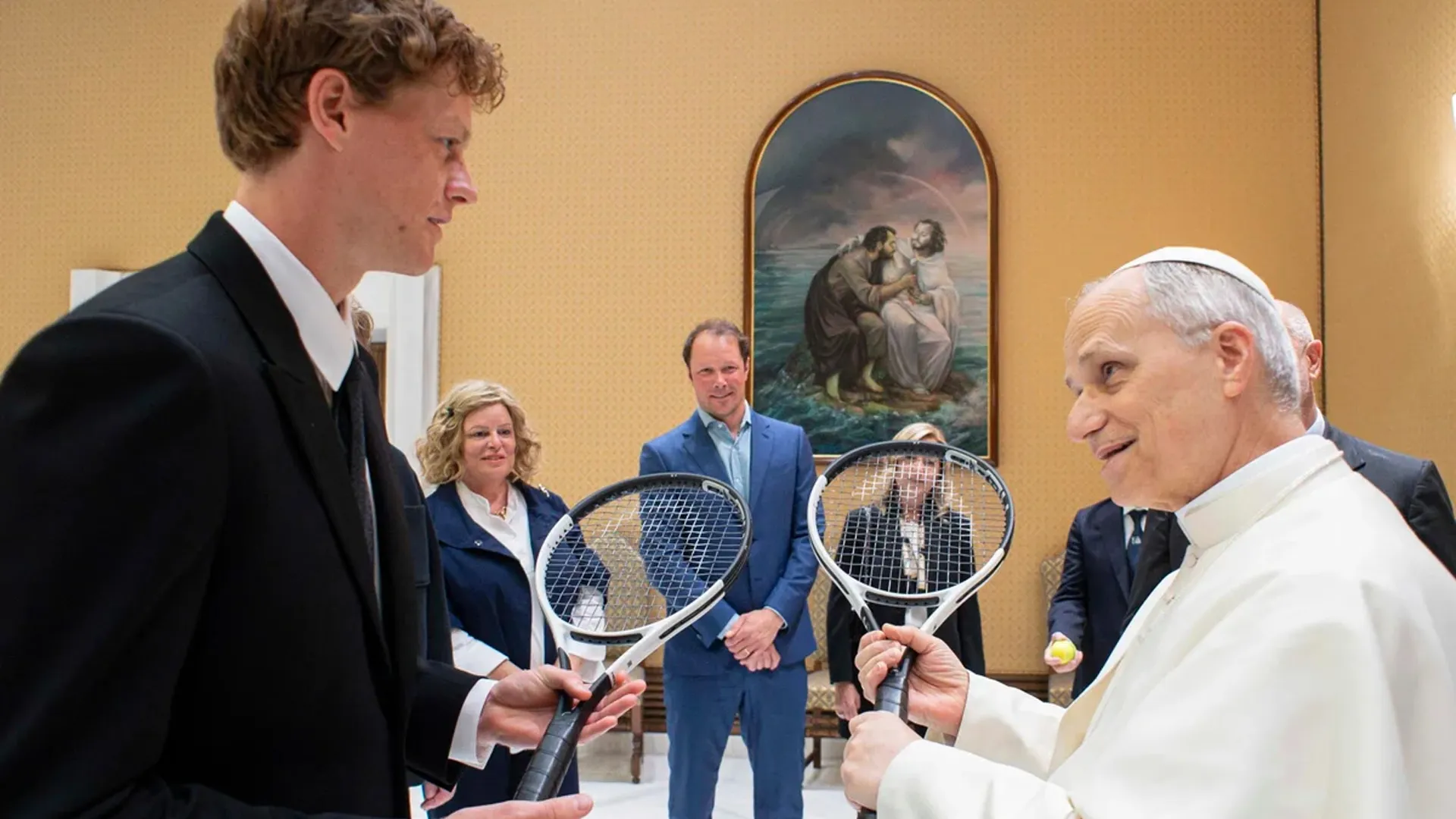 Pope Leo XIV Confesses Love for Tennis to Jannik Sinner in Vatican Meet