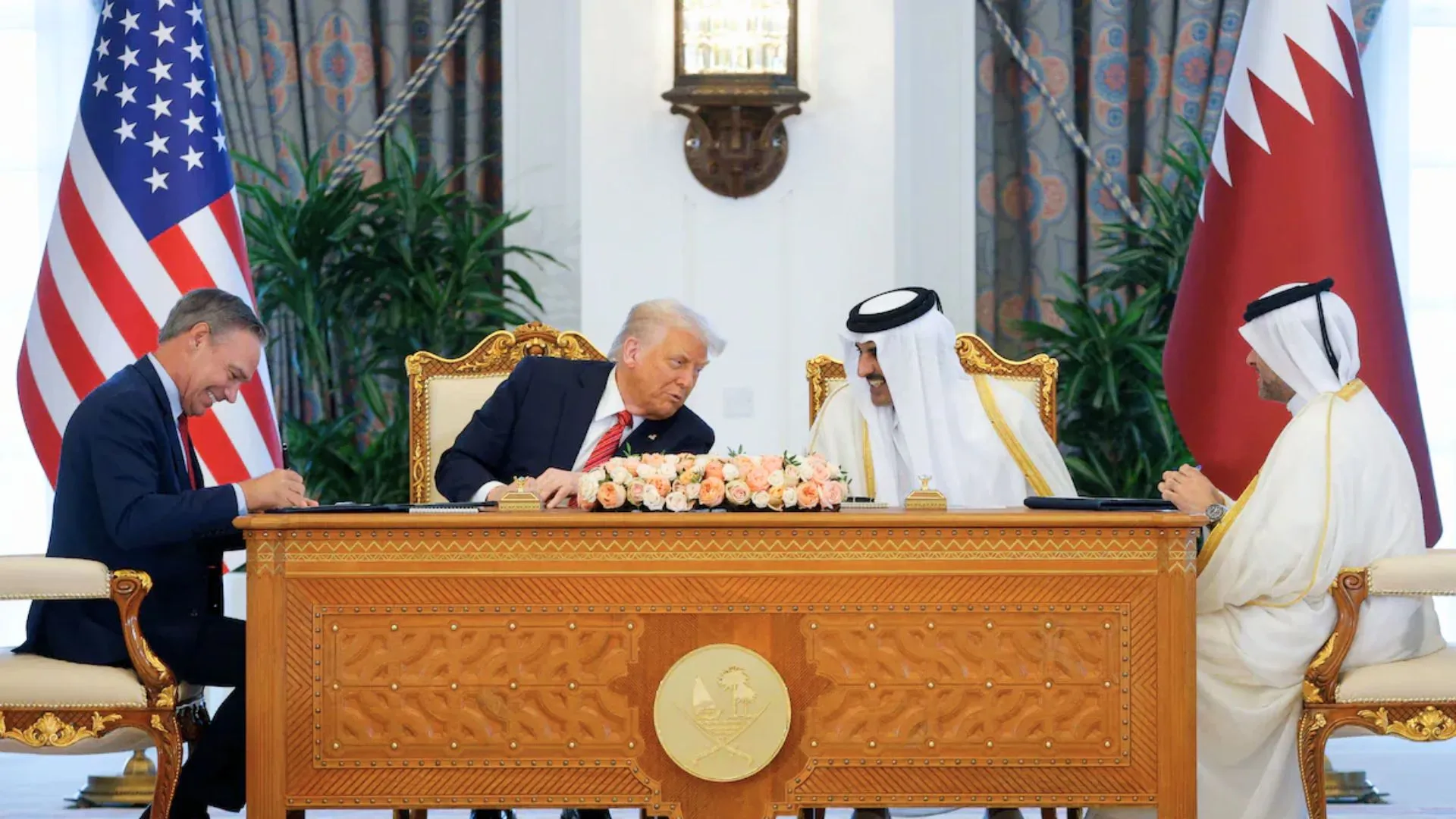 Qatar PM Clarifies Trump Jet Deal as Legal ‘Govt-to-Govt’ Transaction