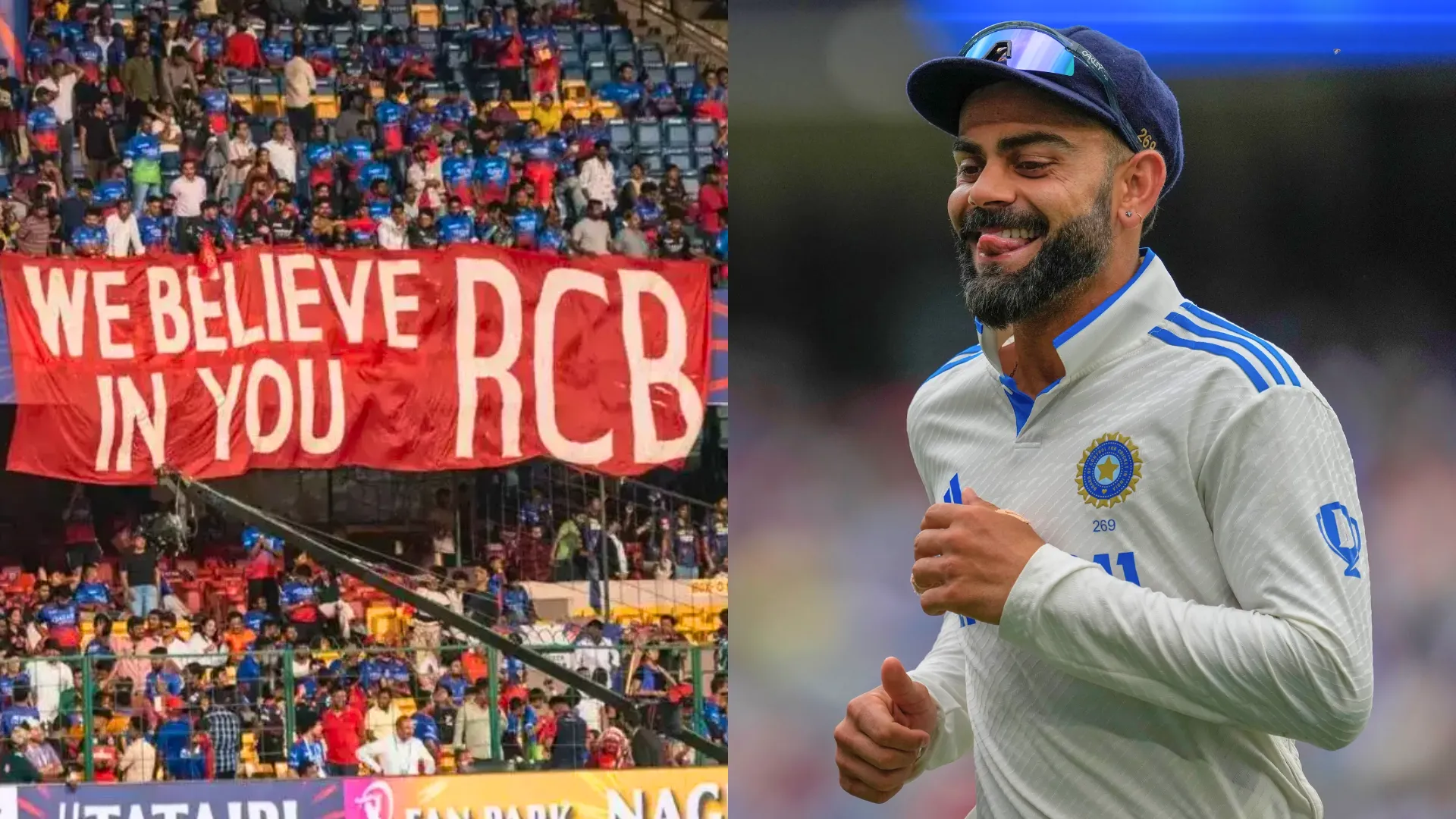 RCB Fans Urge Supporters to Wear Test Whites on May 17 to Honour Virat Kohli