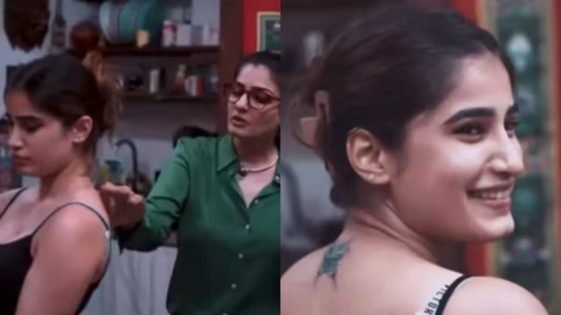 Rasha Thadani Gets First Tattoo Inspired by Mom Raveena | VIDEO