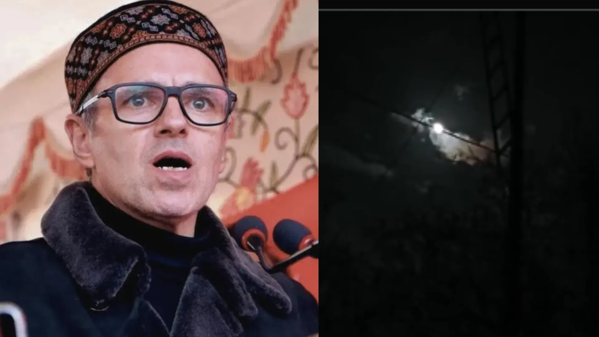 Omar Abdullah Urges Calm Amid Explosions, Blackout in Jammu as Tensions Rise