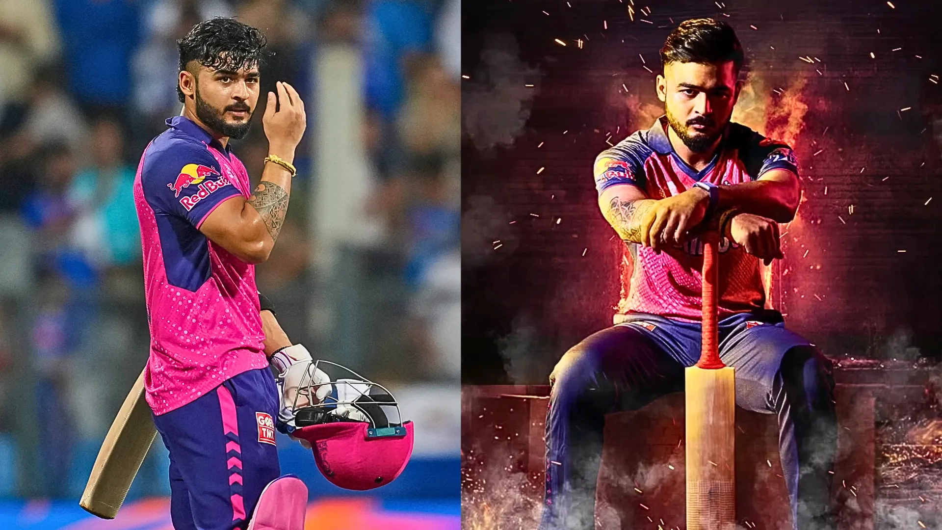 Riyan Parag Hits 6 Sixes in a Row, Matches Yuvraj & Pollard