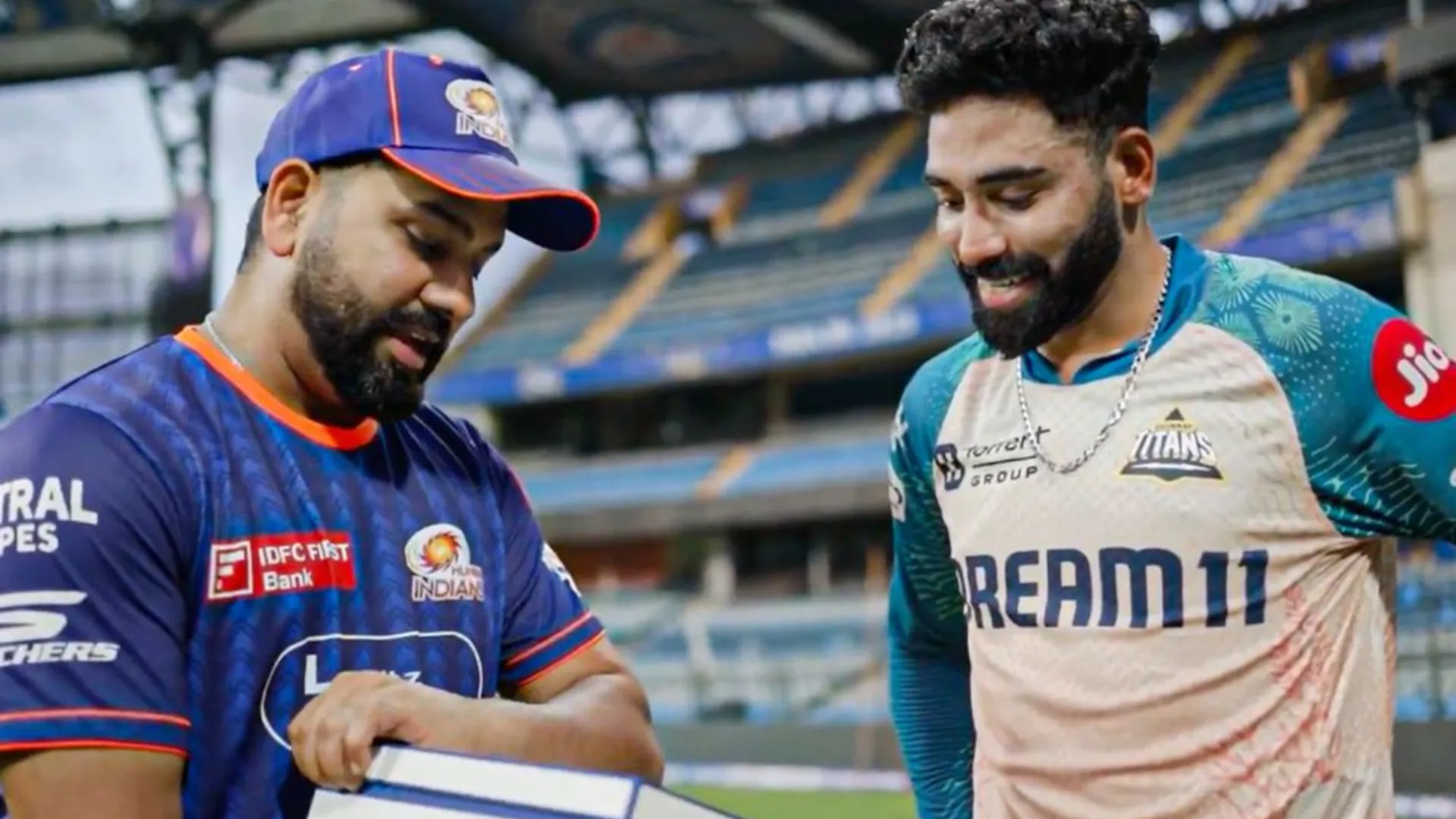 Rohit Sharma Honours Mohammed Siraj with Special Ring for T20 World Cup Heroics | Watch