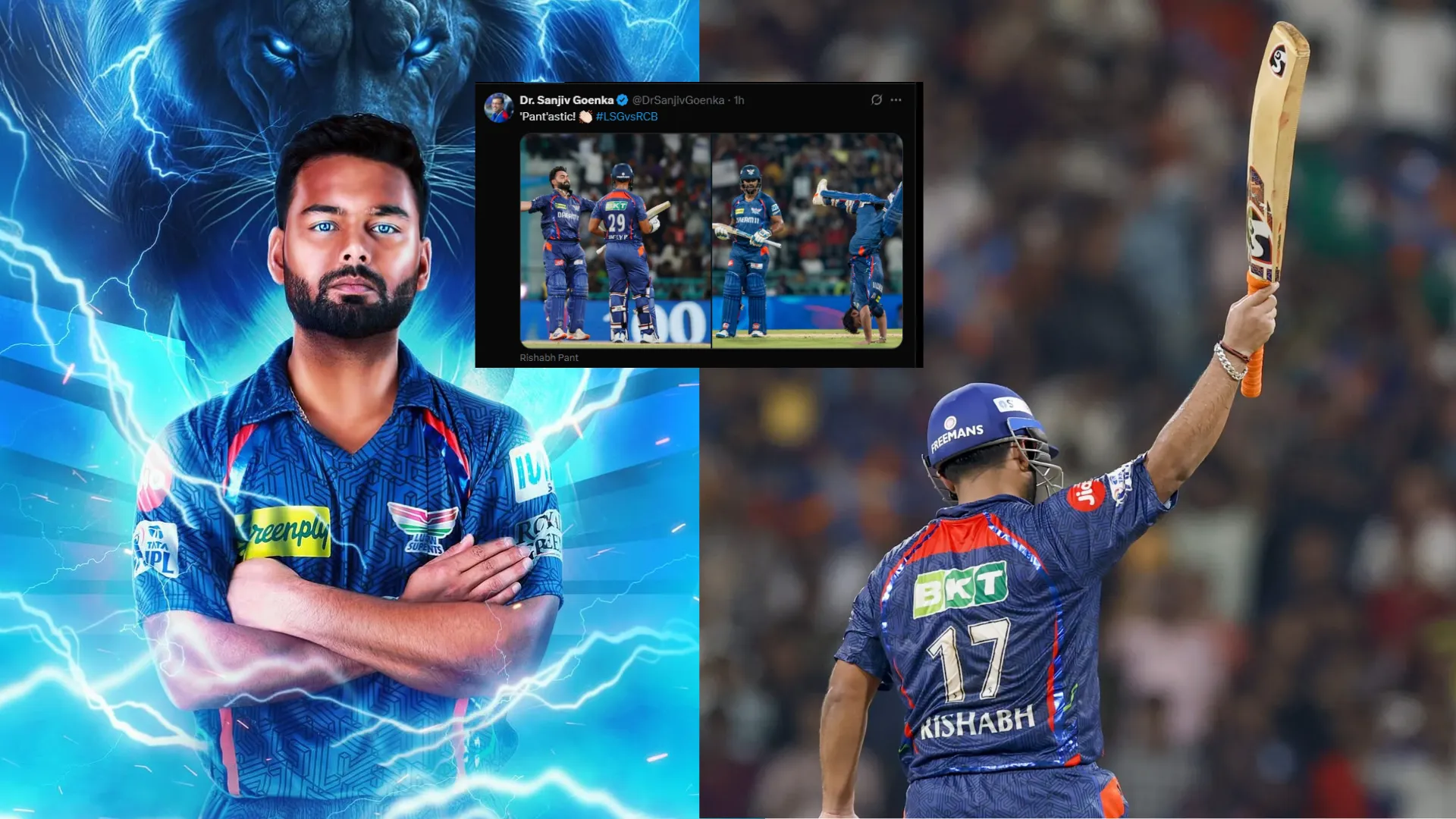 Sanjiv Goenka Reacts to Rishabh Pant’s Blazing Hundred for LSG in IPL 2025