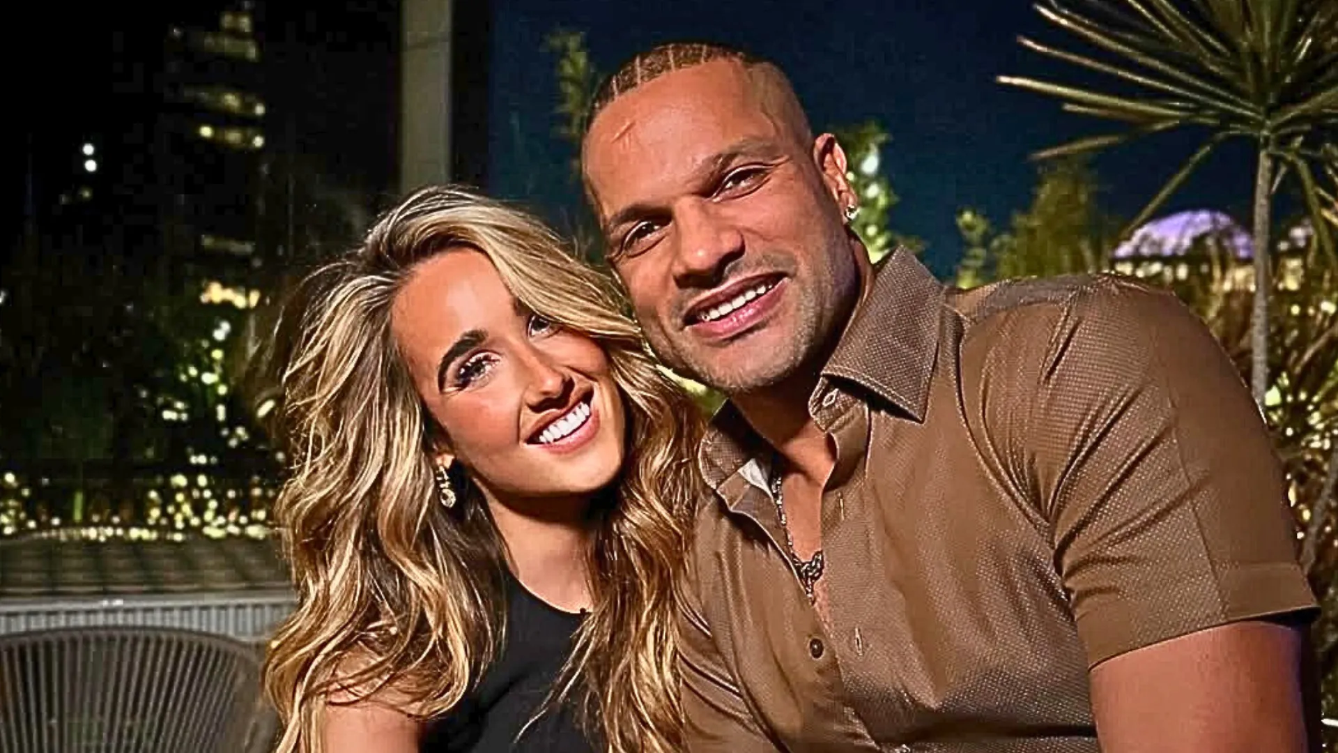 Shikhar Dhawan Confirms Relationship with Girlfriend Sophie Shine in Heartfelt Instagram Post
