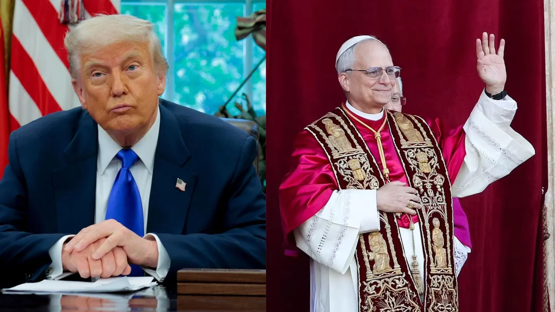 Trump Hails Election Of Pope Leo XIV, Calls It ‘Great Honor For America’
