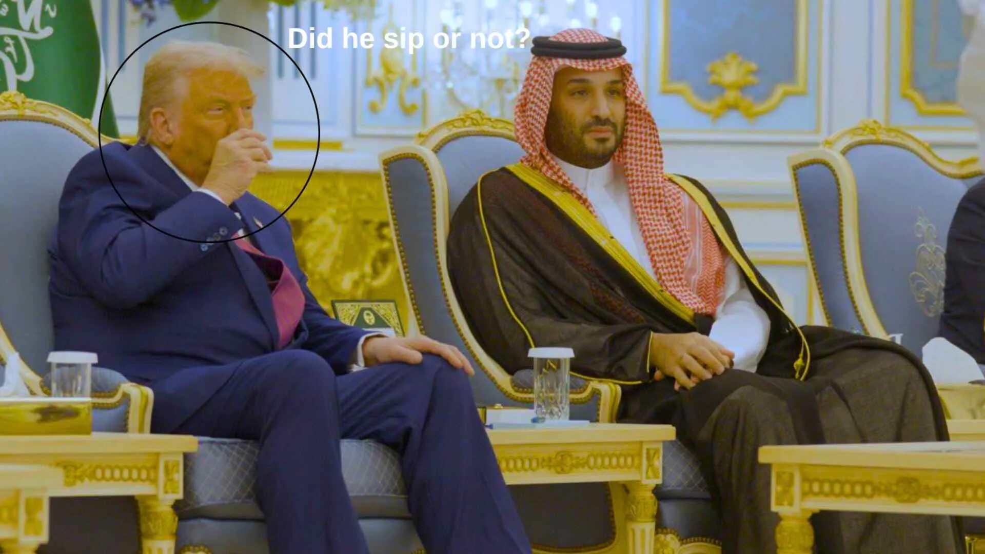 Did Trump Sip or Skip? US President’s Saudi Drink Video Goes Viral | WATCH