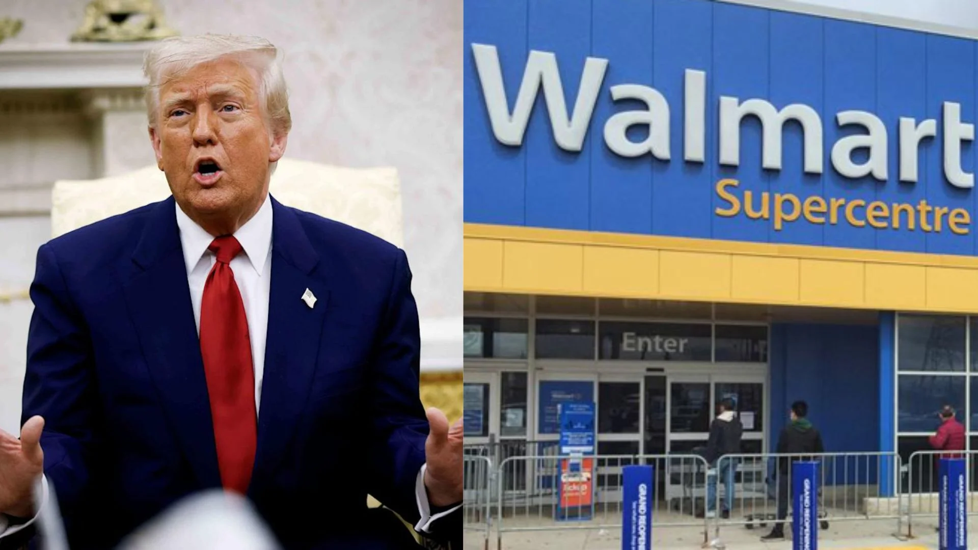 Trump Slams Walmart: ‘Eat The Tariffs’ Or Risk Losing Loyal American Shoppers
